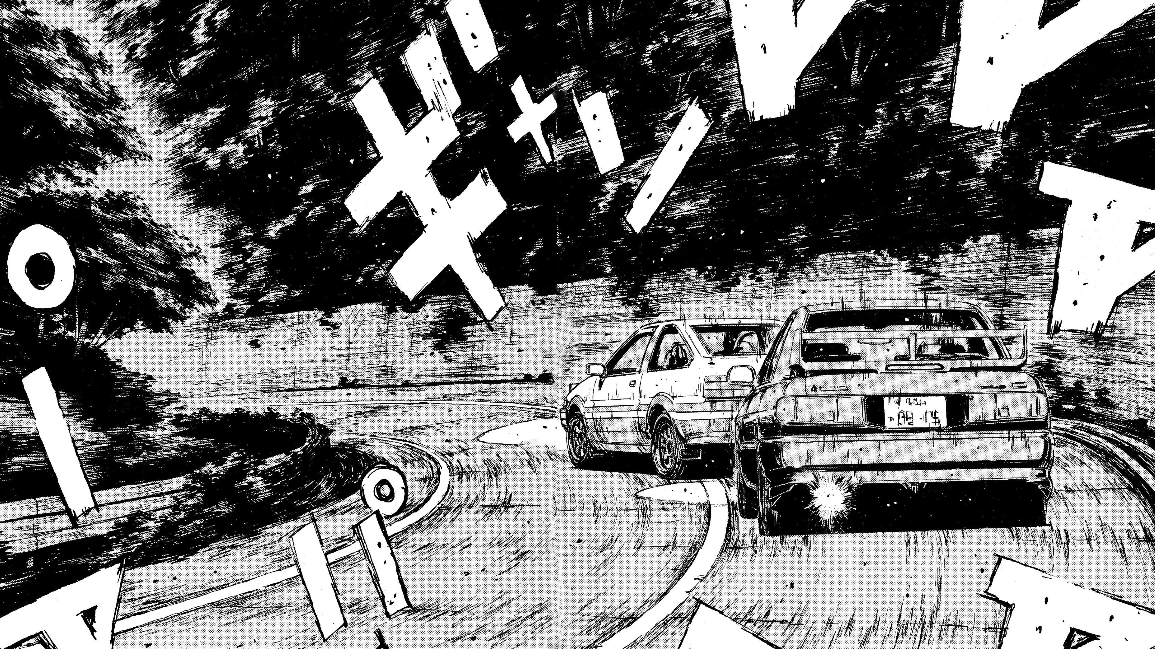 Toyota Trueno, Initial D, Toyota AE86, 4K, HD Wallpaper