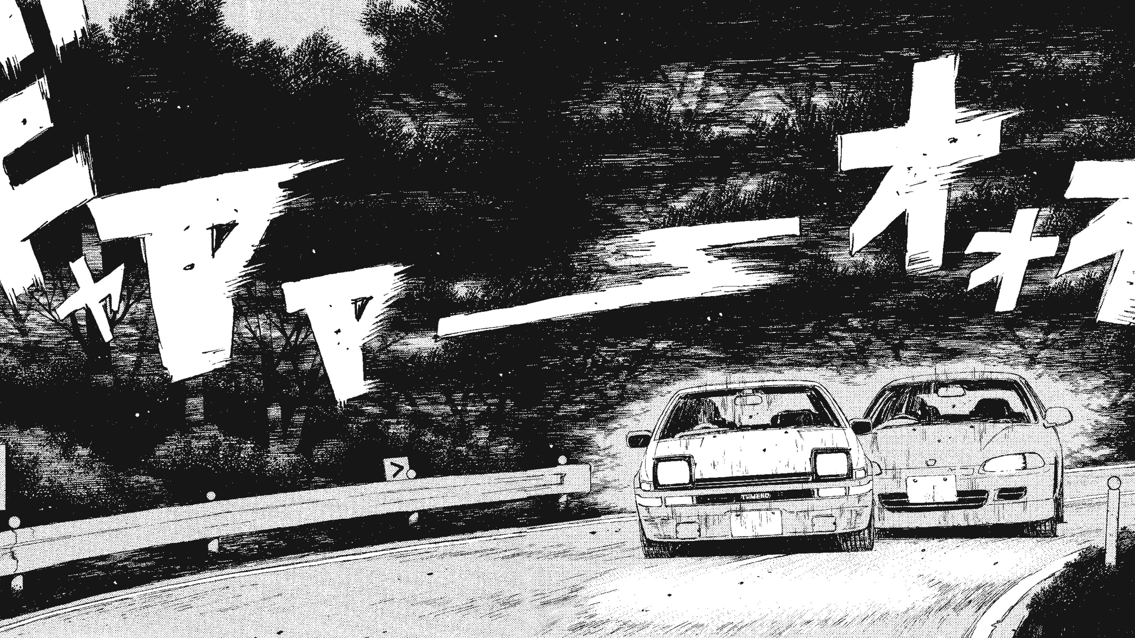 Toyota Trueno, Initial D, Toyota AE86, 4K, HD Wallpaper