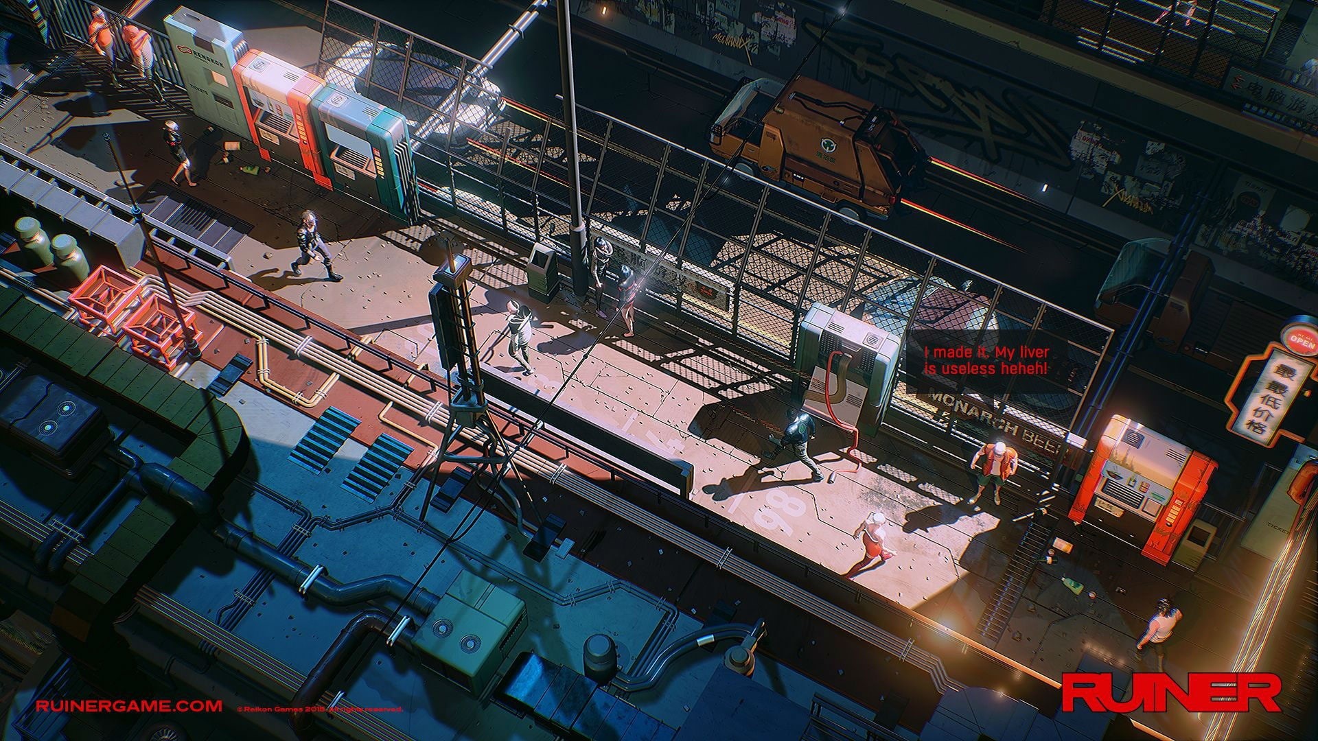 fps, dark, shooter, action, ruiner, fighting, sci-fi, 1080P, cyberpunk, futuristic, HD Wallpaper