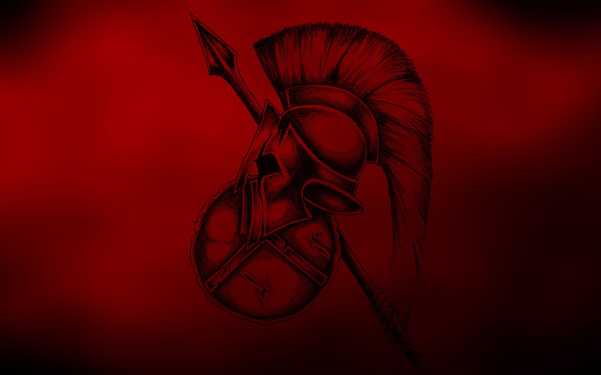 no people, red, background, indoors, animal, red background, elegance, mask - disguise, valentines day - holiday, single object, 1080P, disguise, spear, HD Wallpaper