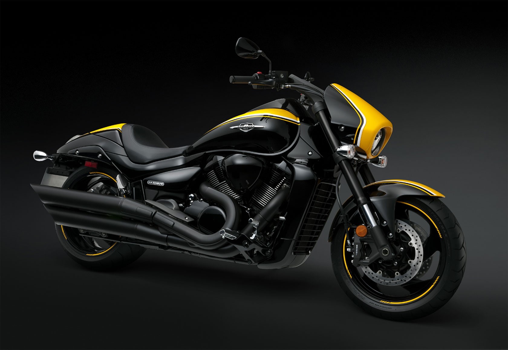 bike, suzuki, 2014, motorbike, 720P, boss, m109r, boulevard, HD Wallpaper