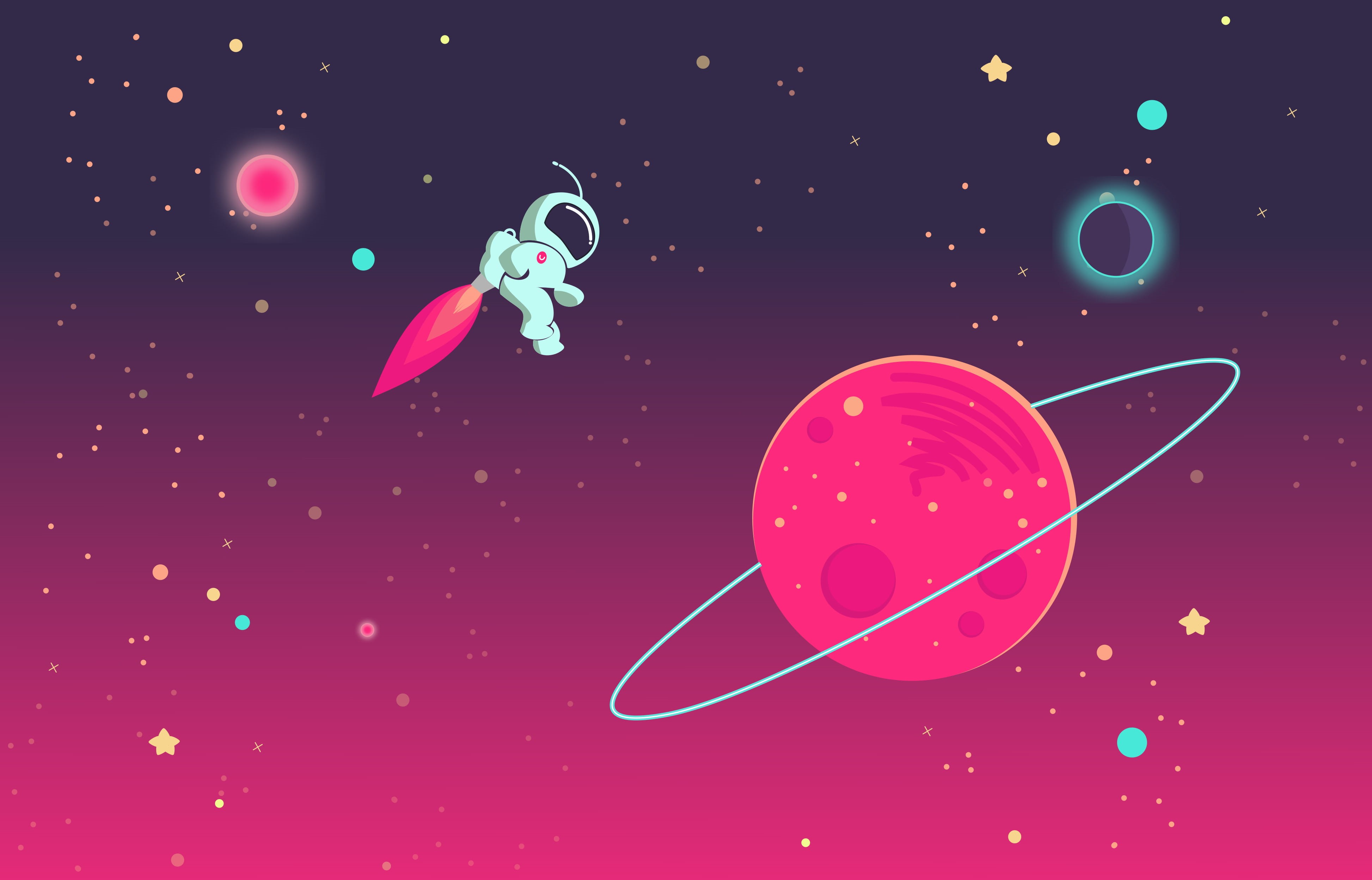 purple, landing, shuttle, multi colored, friends, creativity, blue, young, cosmos, ship, friendship, digital composite, surface, ufo, person, imagination, HD Wallpaper