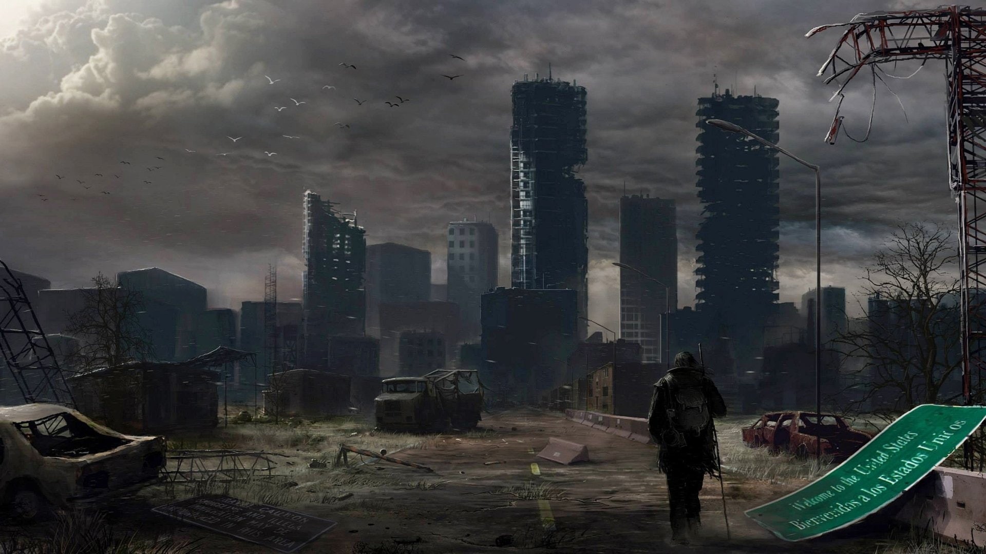 1080P, Post Apocalyptic, Sci Fi, HD Wallpaper