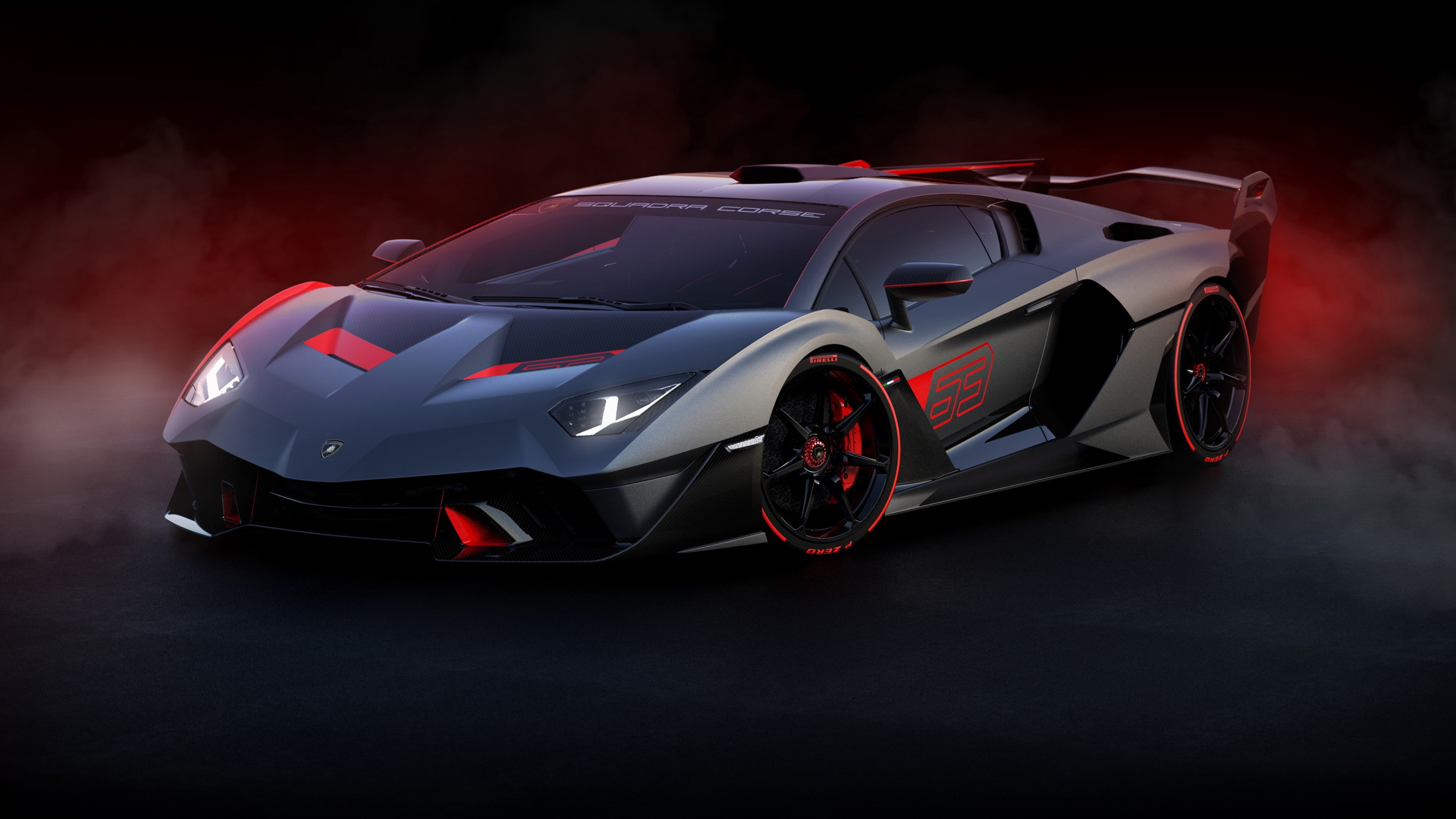 2018 Cars, 4K, supercar, 4K, Lamborghini SC18, HD Wallpaper