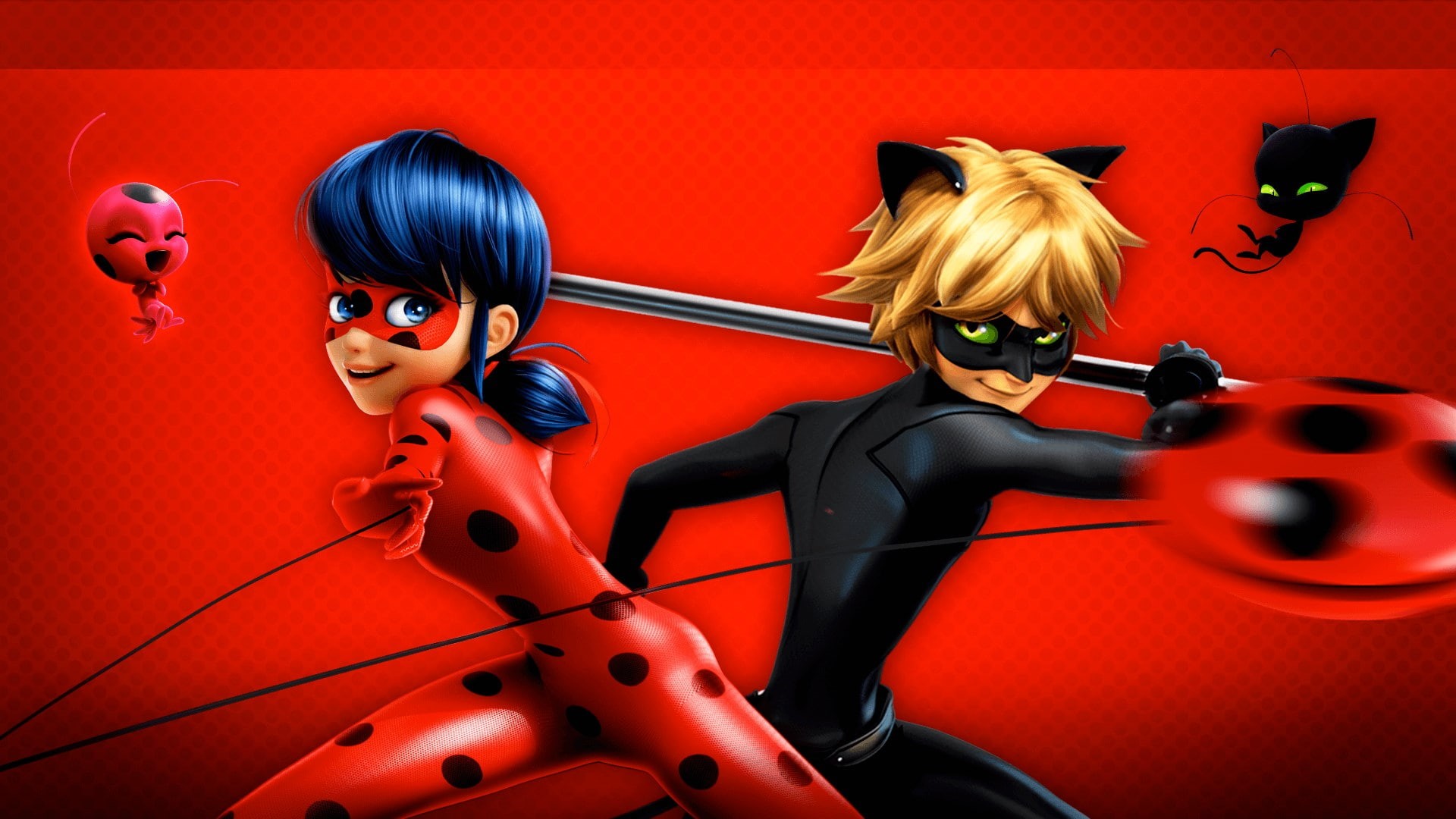1080P, miraculous tales of ladybug and cat noir, HD Wallpaper