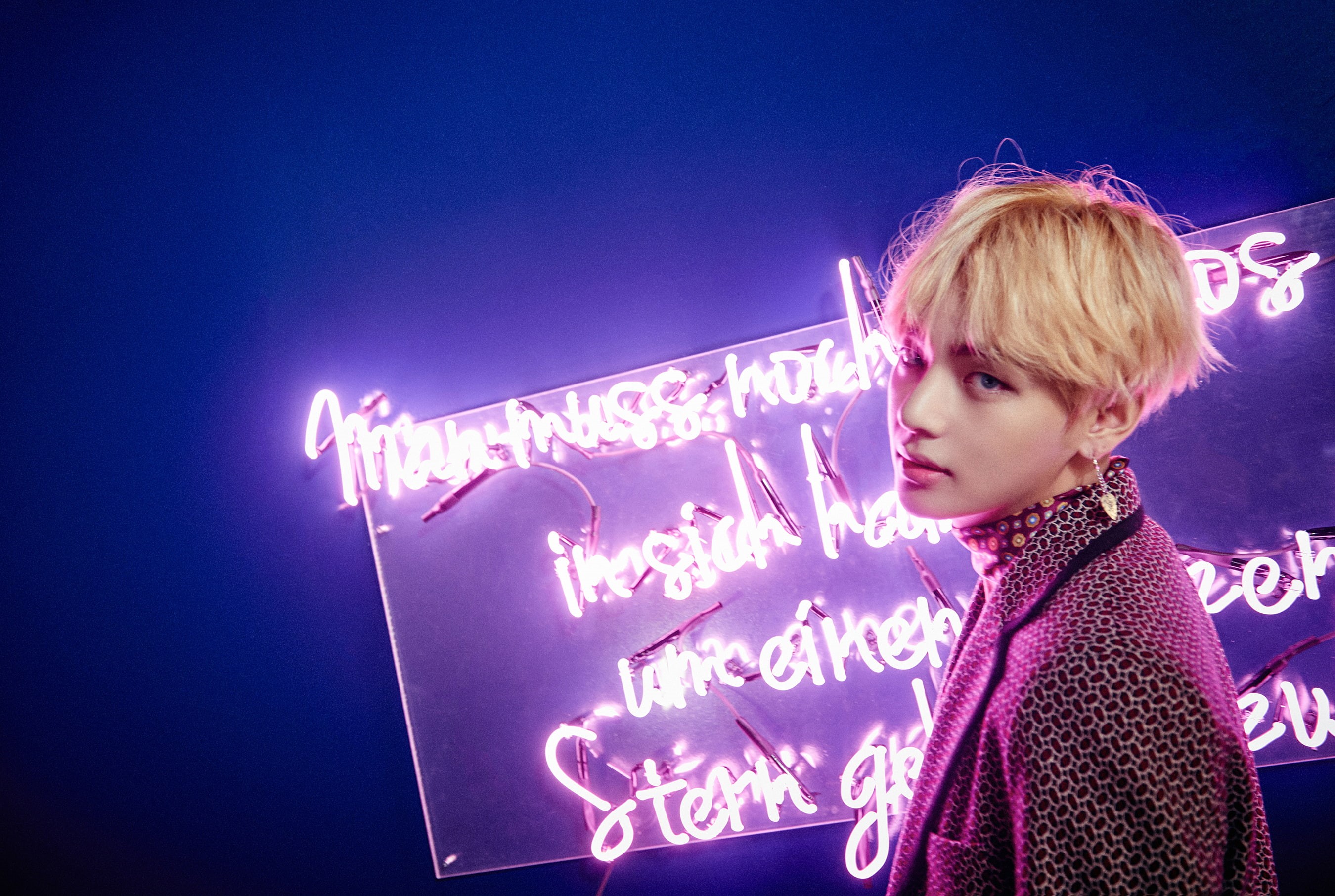 BTS, Music, Kim Taehyung, 2K, HD Wallpaper