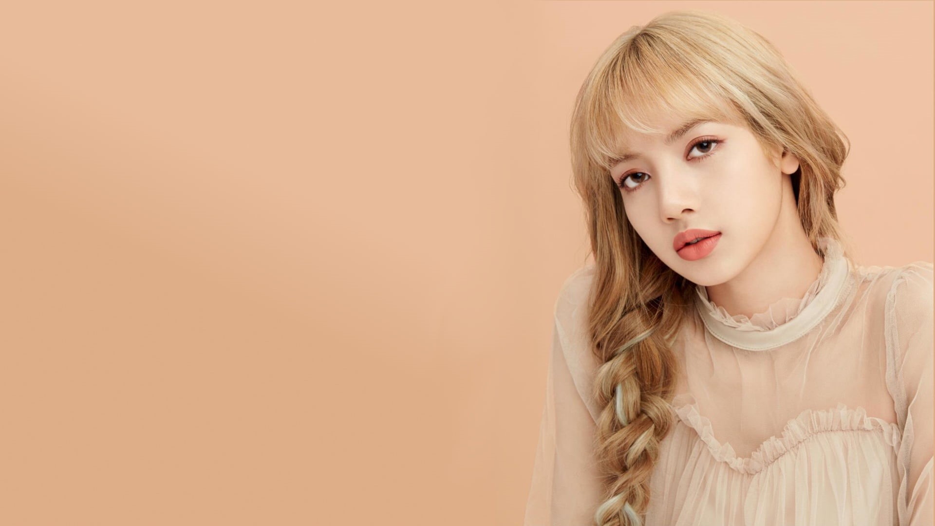 Music, Braid, Thai, Singer, BlackPink, 1080P, Lisa (Singer), Blonde, HD Wallpaper