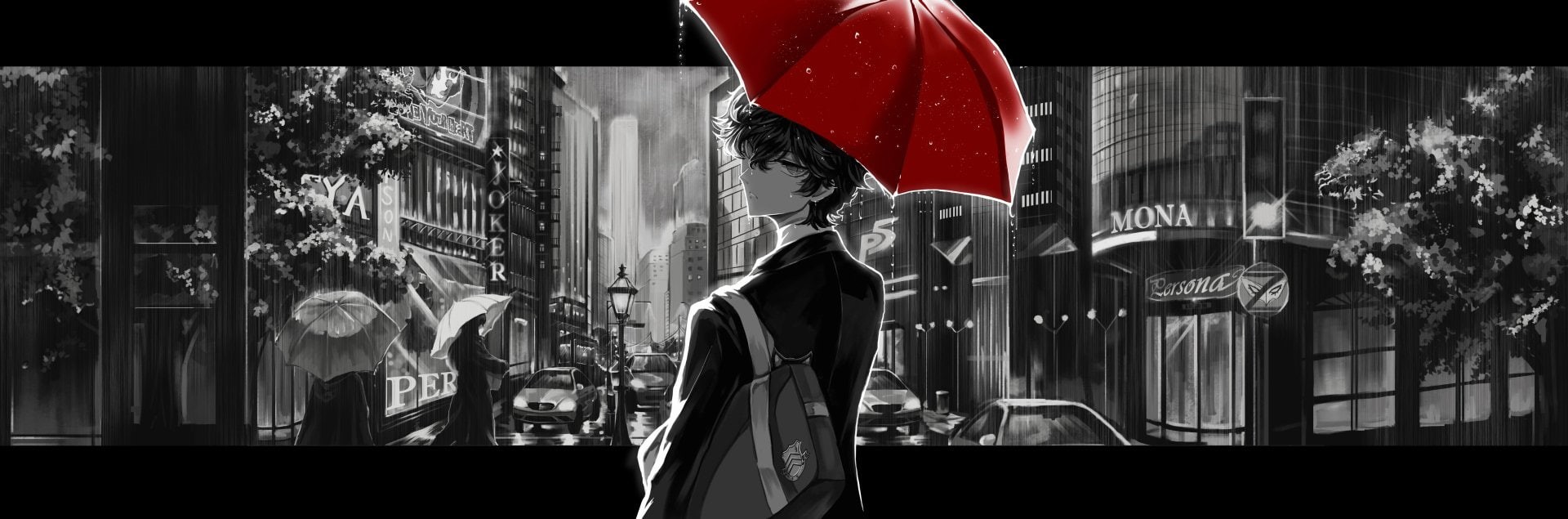 Persona, Akira Kurusu, Persona 5, 1080P, HD Wallpaper