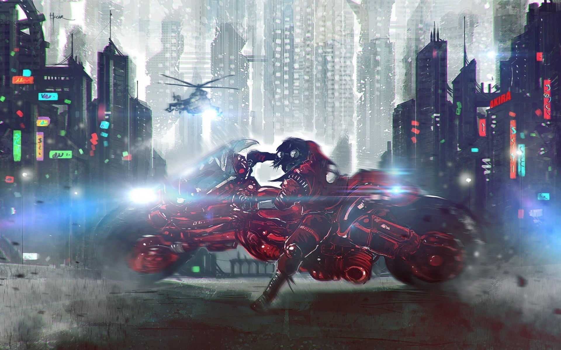 land vehicle, city life, 1080P, office building exterior, red, motion, built structure, mode of transportation, city, nature, building, transportation, HD Wallpaper