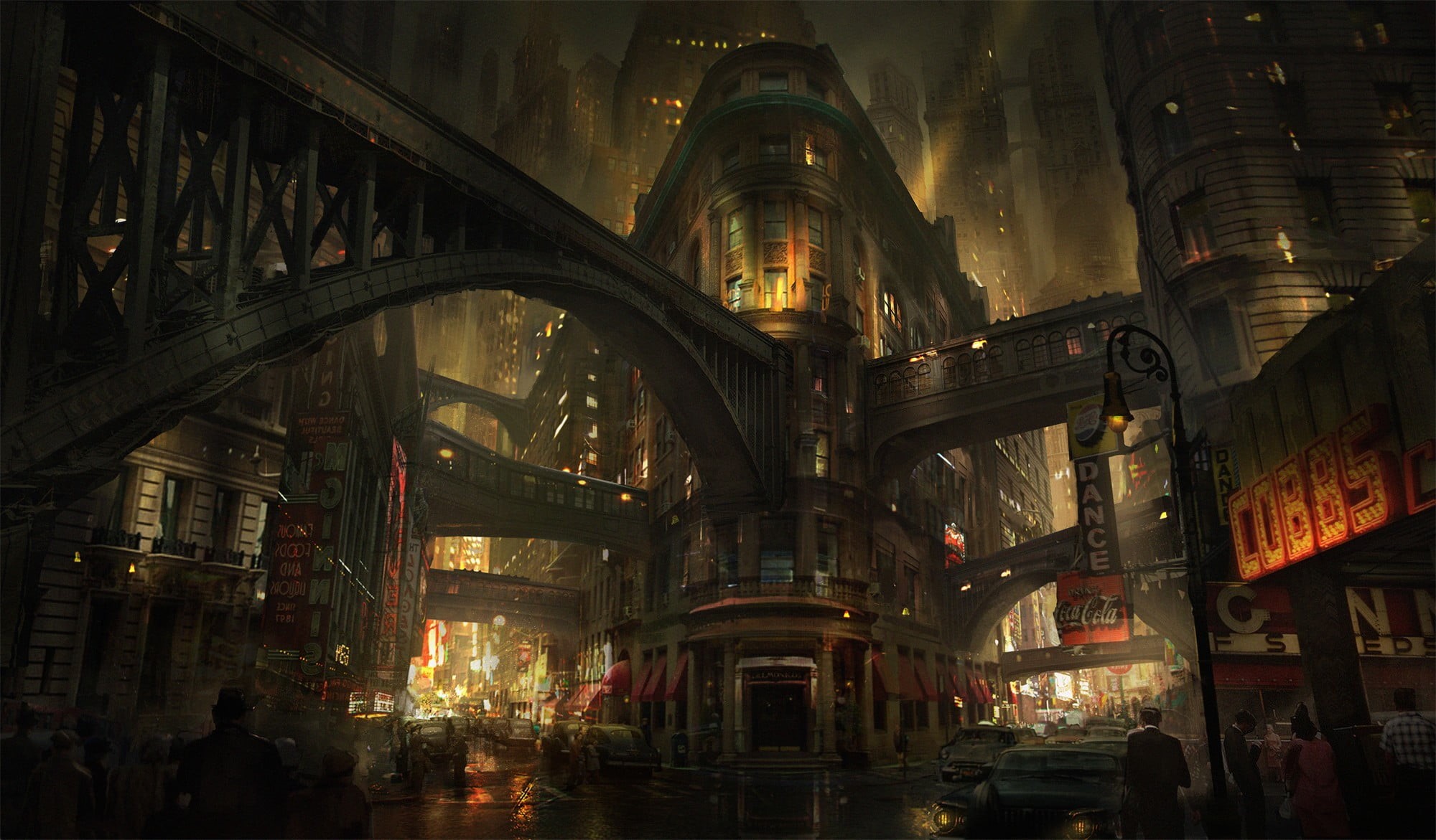 1080P, Eddie Mendoza, city, HD Wallpaper