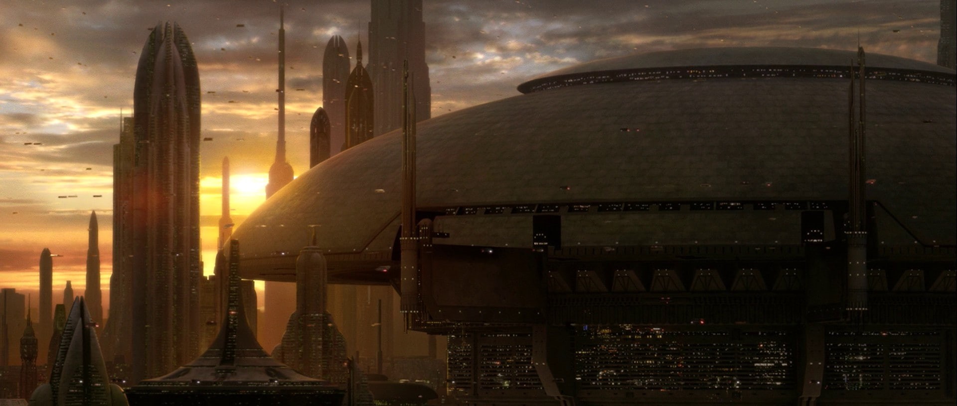 1080P, Star Wars, Coruscant, HD Wallpaper