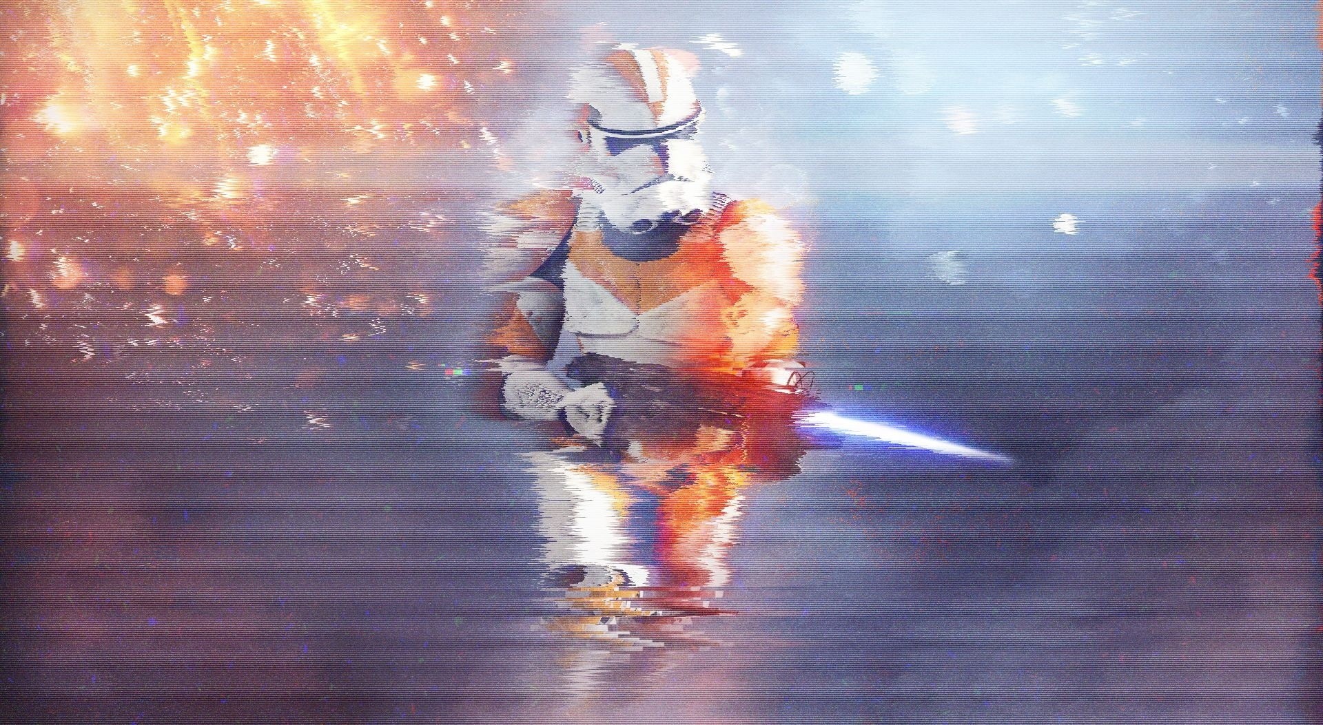 full length, movies, day, lake, 1080P, wars, Games, standing, digital composite, waterfront, balster, glitch, scifiction, coruscant, water, battlefield 3, HD Wallpaper