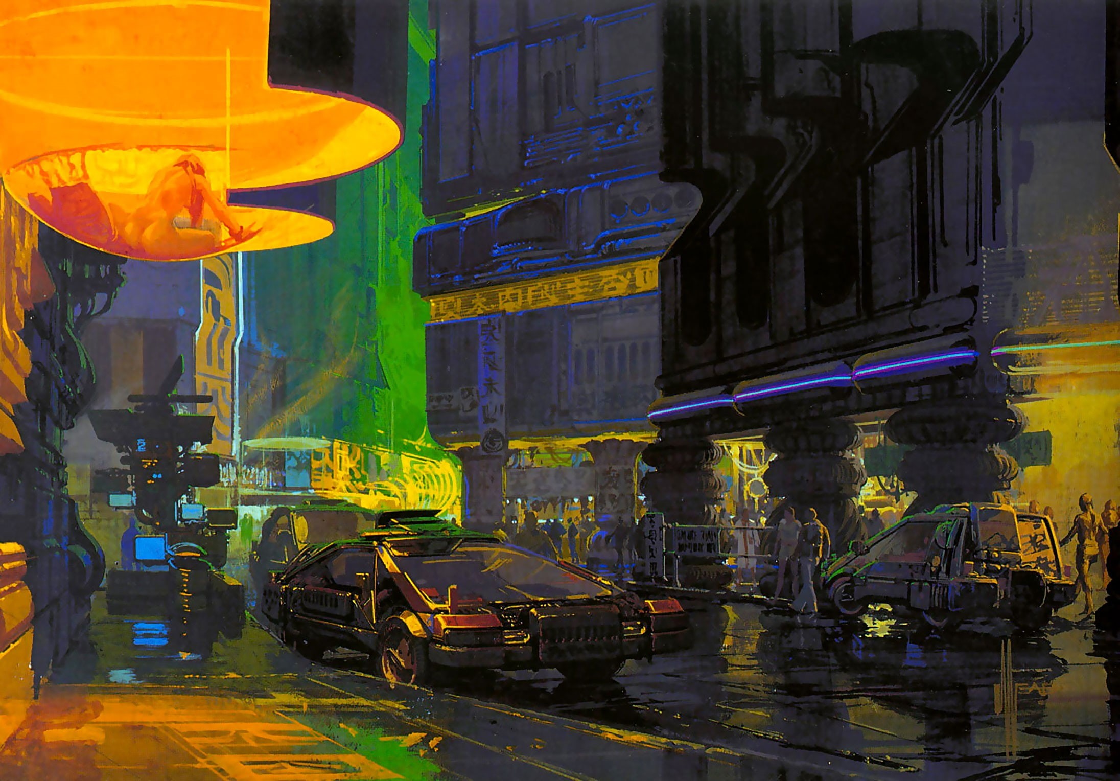 Bladerunner, science fiction, artwork, 1080P, HD Wallpaper