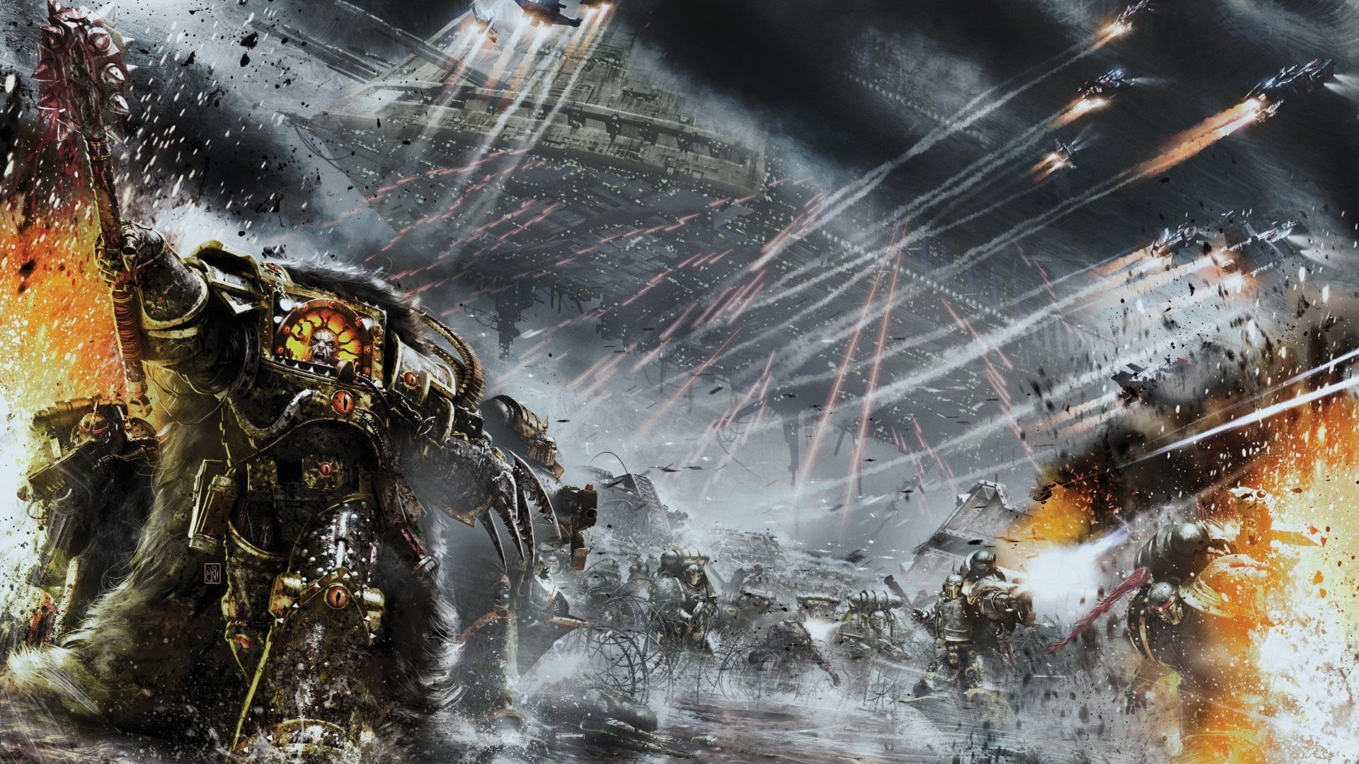 war, belief, industry, architecture, nature, spray, backgrounds, splashing, dirty, Horus Heresy, motion, religion, digital composite, abstract, HD Wallpaper