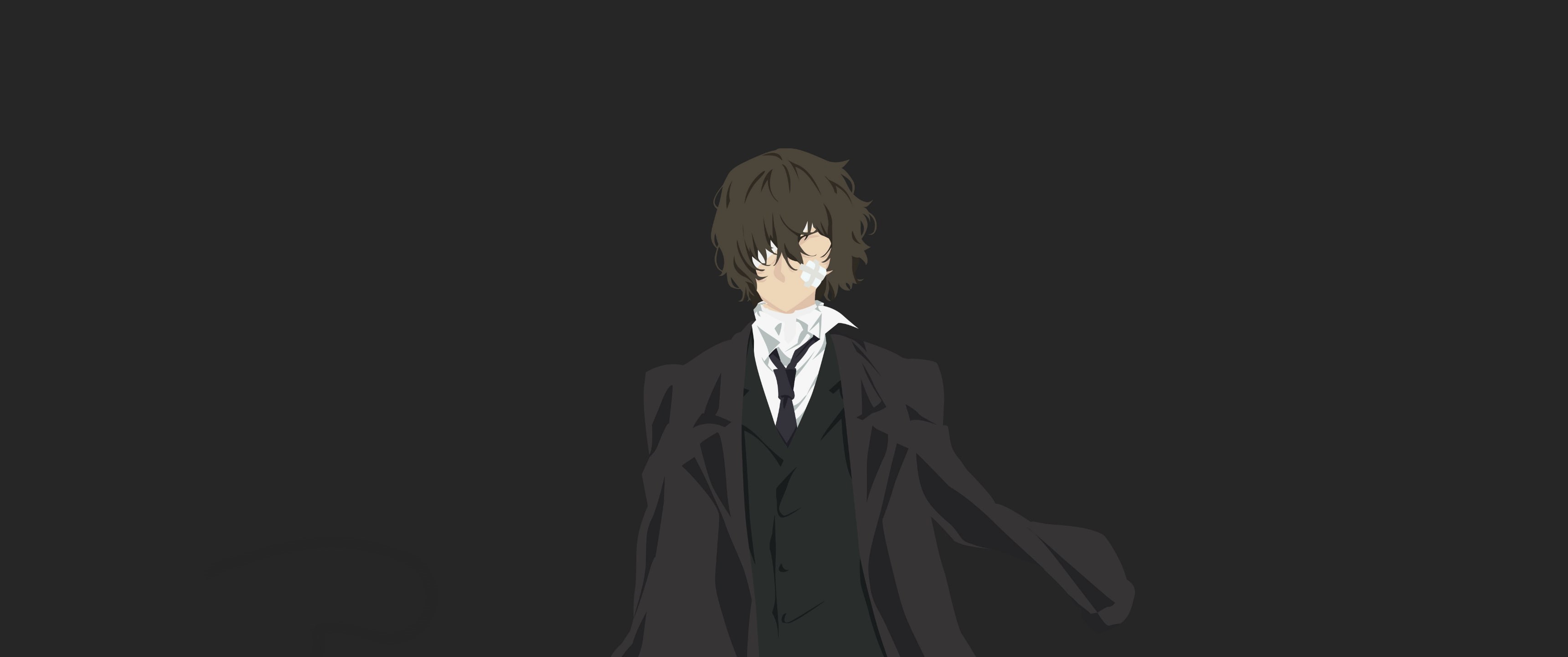 Anime, Bungou Stray Dogs, 2K, Osamu Dazai, HD Wallpaper