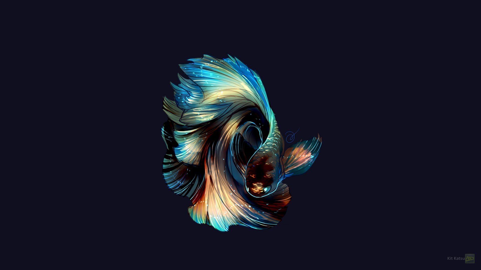 fragility, blue background, black background, pattern, softness, photo manipulation, 1080P, nature, close-up, beige, animal themes, feather, no people, HD Wallpaper