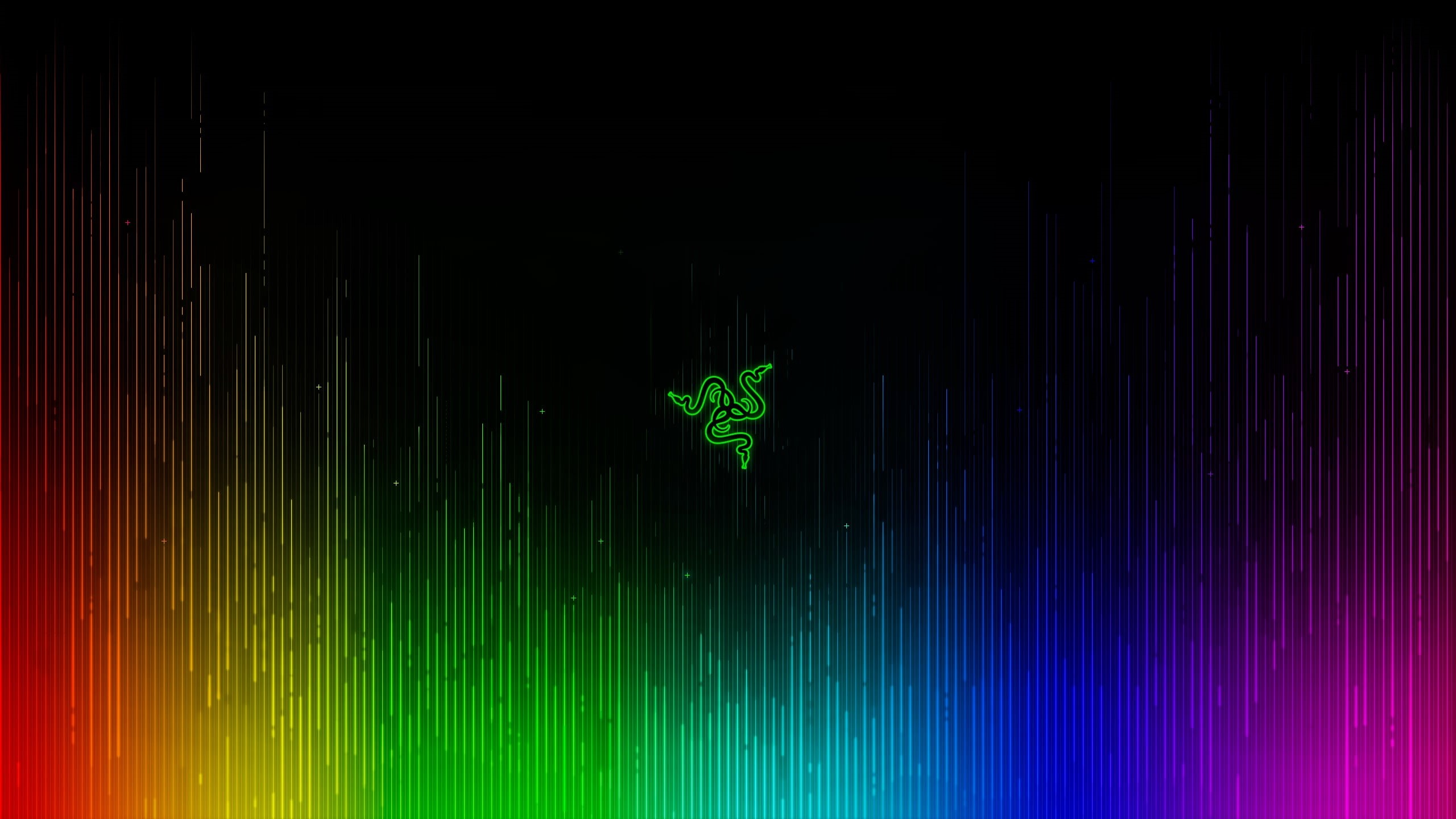 black background, computers, long exposure, multi colored, neon, abstract, full frame, glowing, pattern, razer, close-up, nightlife, decoration, futuristic, HD Wallpaper