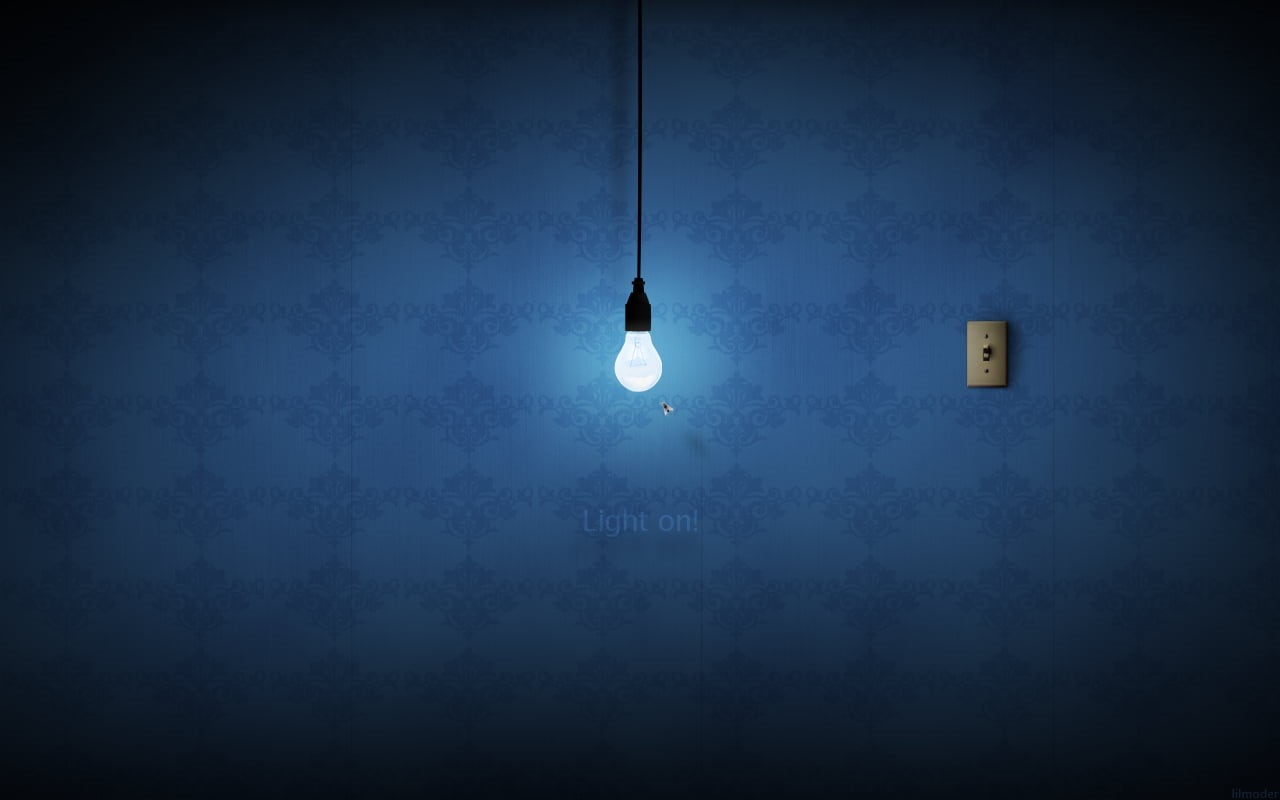 snowing, pattern, lights, Fly, indoors, dusk, bulb, nature, copy space, night, digital art, blue, 720P, hanging, light - natural phenomenon, HD Wallpaper