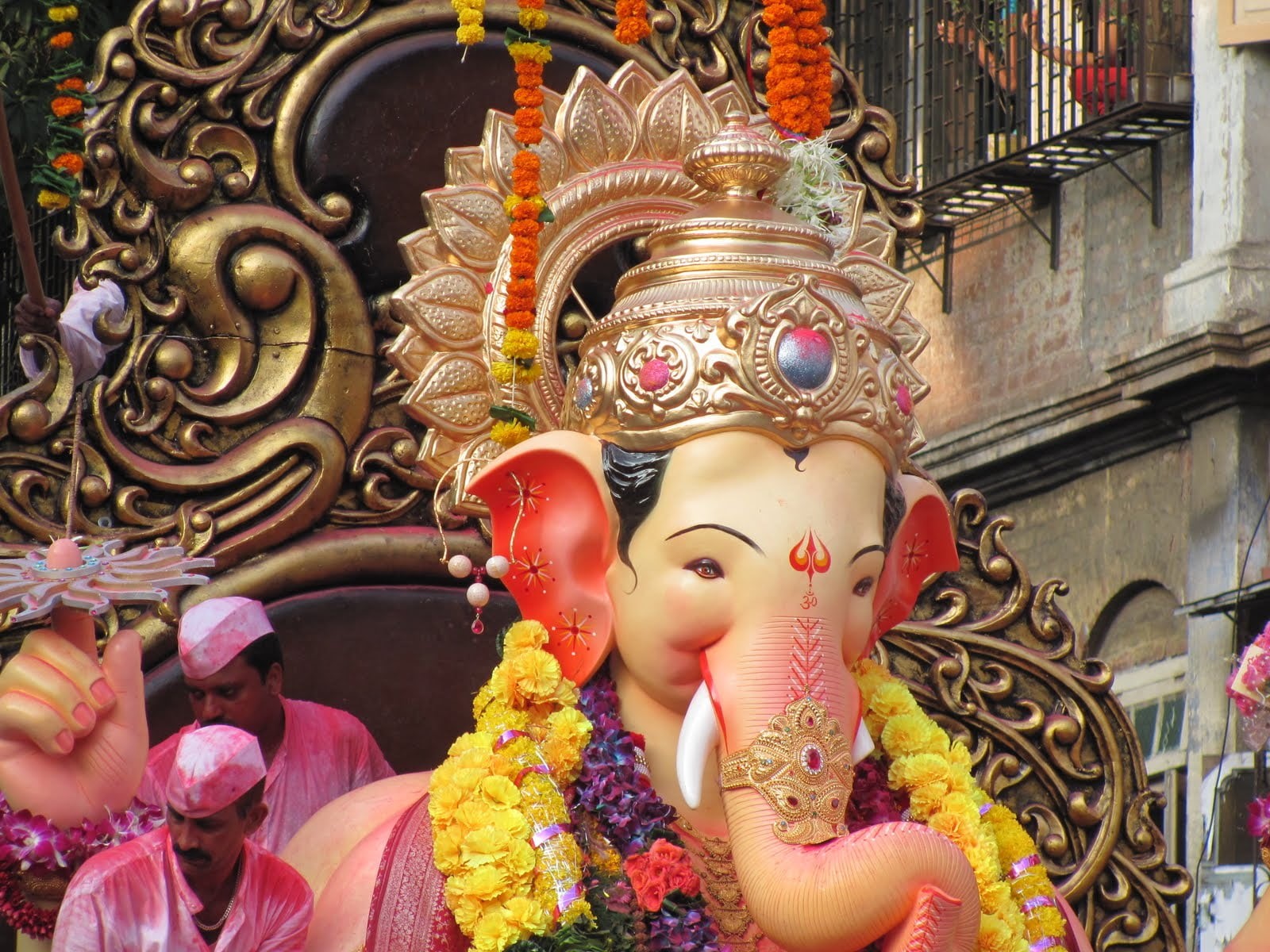 Festivals / Holidays, ornate, representation, built structure, lord, celebration, spirituality, ganesha, belief, ganesh, Ganesh Chaturthi, creativity, figurine, HD Wallpaper