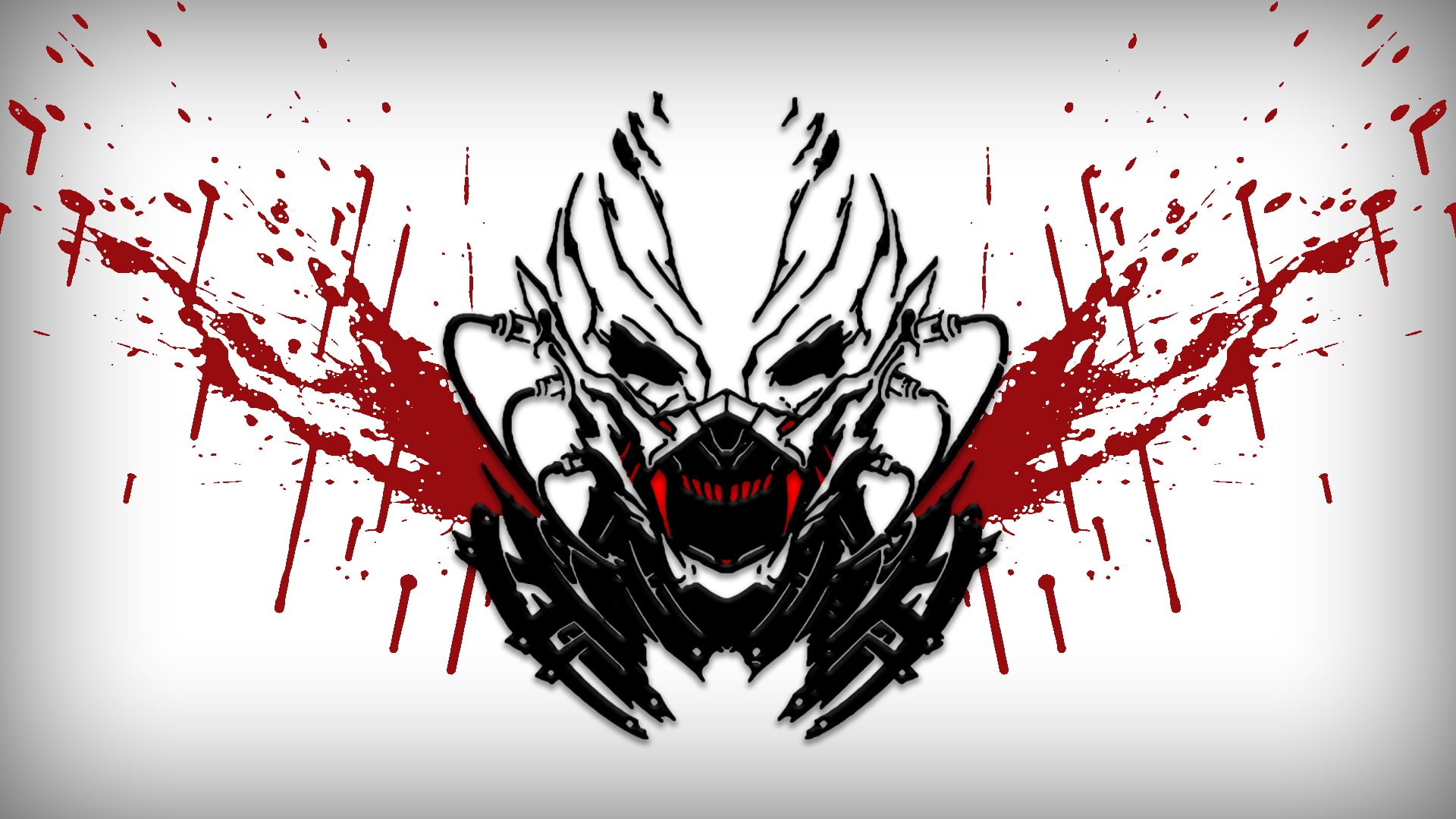 communication, blood, sign, red, indoors, people, aggression, human body part, close-up, emotion, fear, 1080P, halloween, warning sign, white background, HD Wallpaper