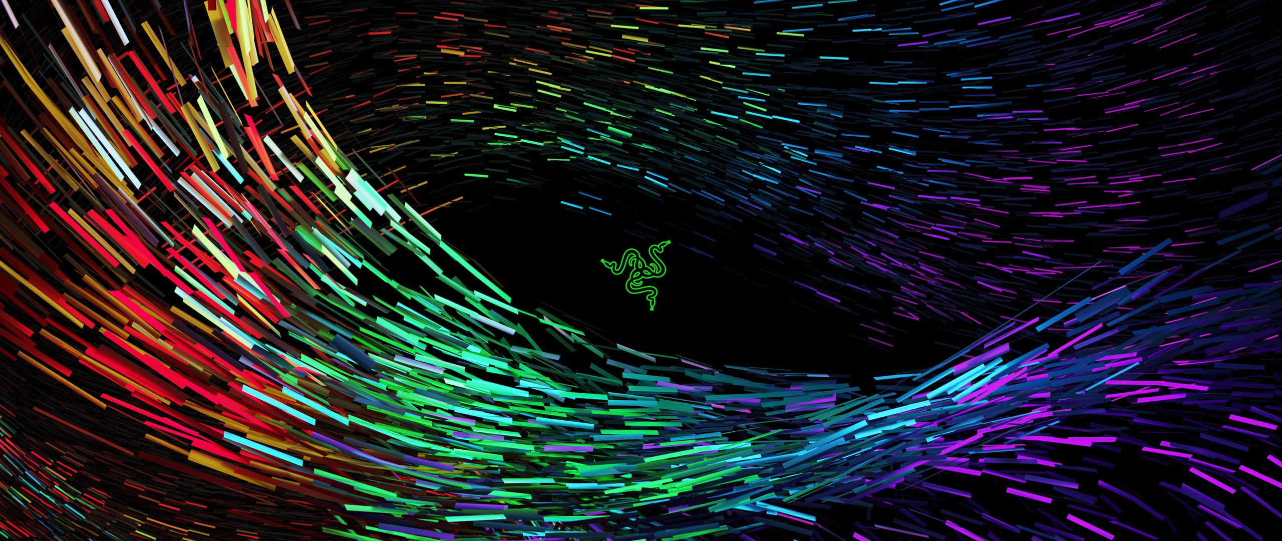 Razer Inc., 2K, waves, HD Wallpaper