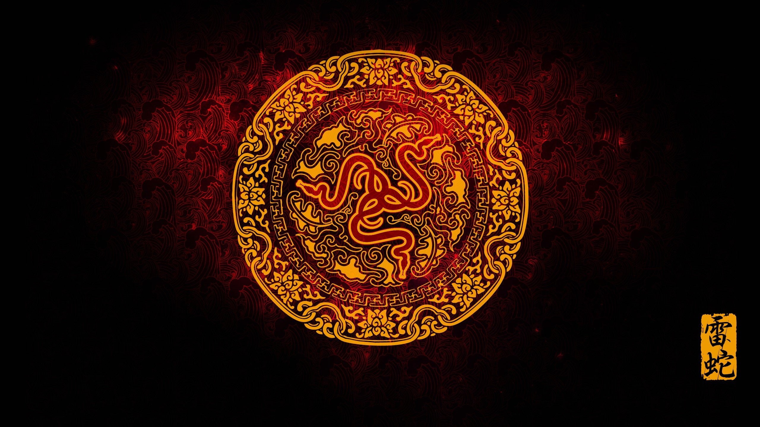 logo, close, x, px, nature, inc, razer, Razer Inc., art, 2560x1440 px, hd, 2K, HD Wallpaper