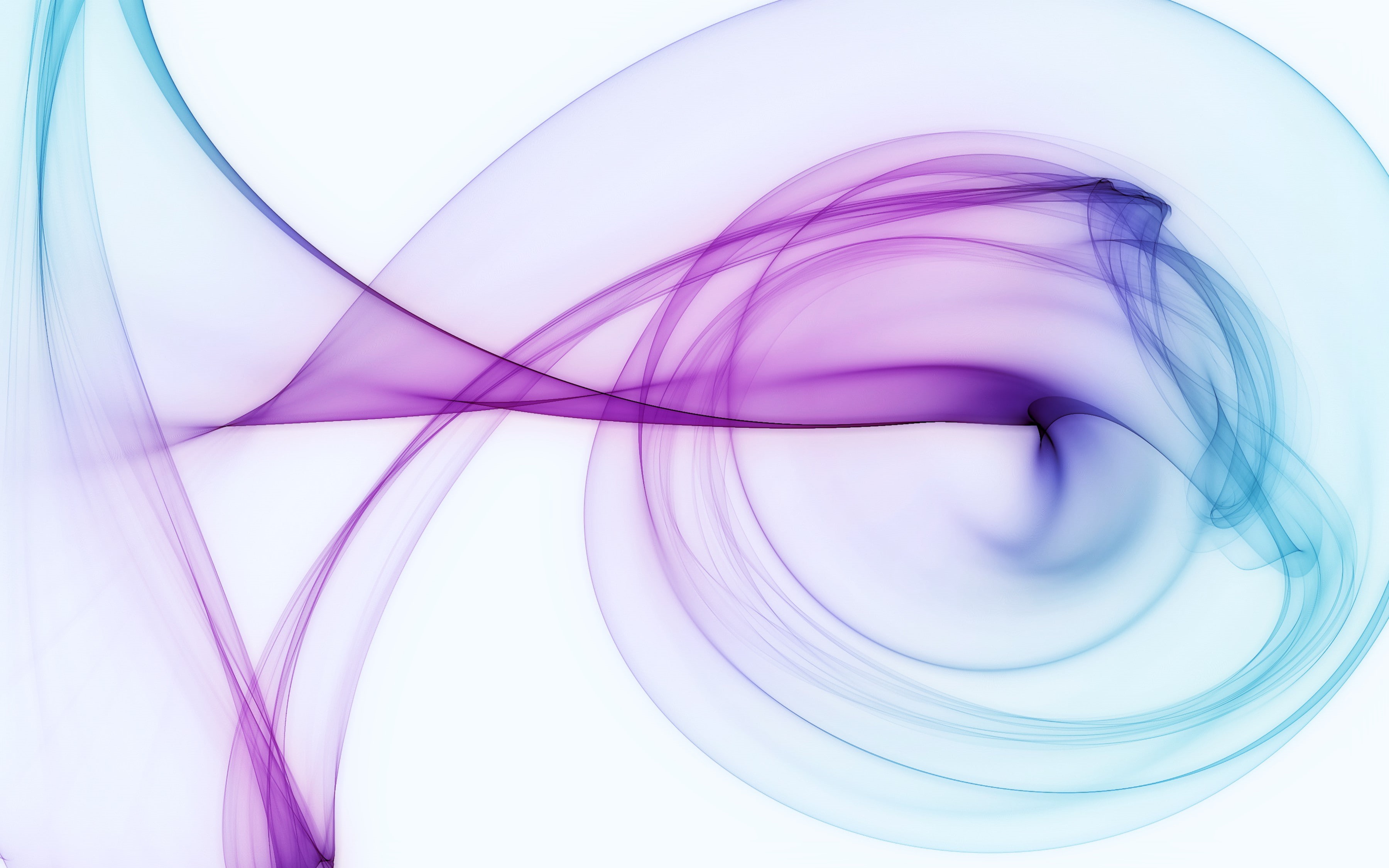 2K, purple, smoke, illustration, blue, Purple Smoke  HD, HD Wallpaper