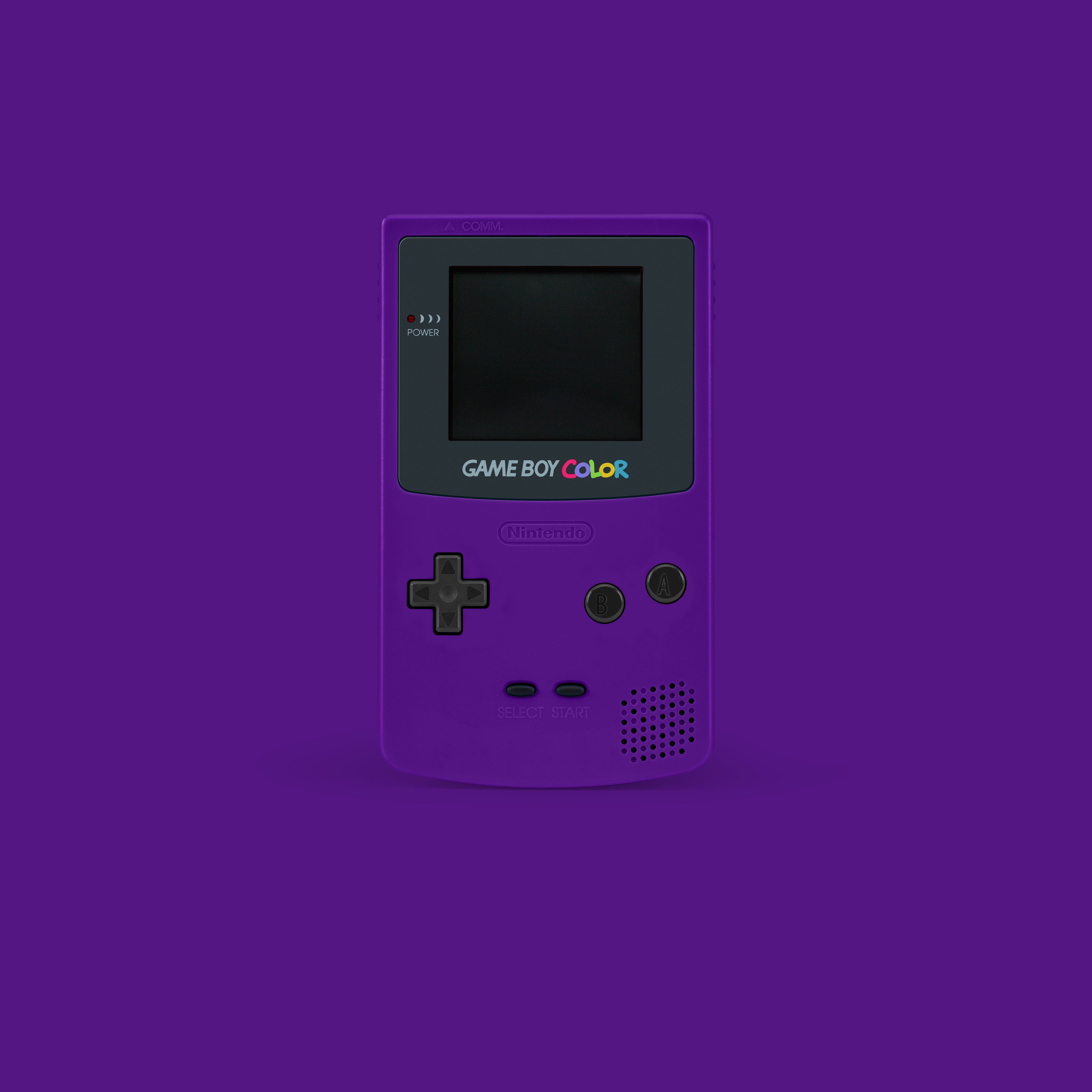 electronics, purple background, 5882 900 e, healthcare and medicine, communication, indoors, gameboy, industry, colored background, electrical equipment, Phone HD Wallpaper