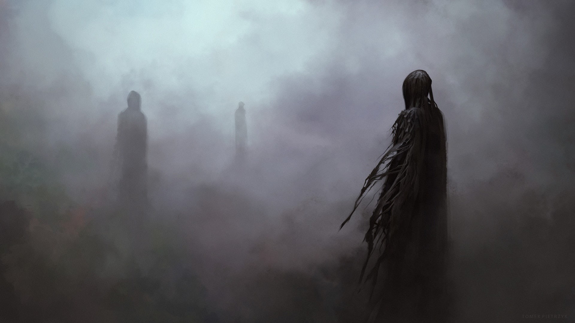 Dementors (Harry Potter), fantasy art, artwork, Tomek Pietrzyk, 1080P, HD Wallpaper