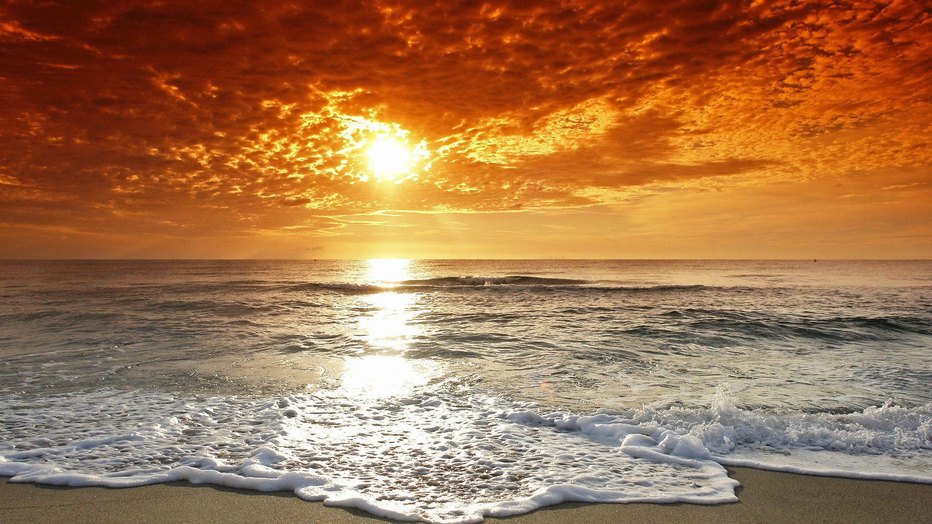 seascape, cloud - sky, vacation, waves, beach, motion, landscape, travel, sea, idyllic, sunrise, horizon, resort, sand, holiday, clouds, island, tranquility, HD Wallpaper