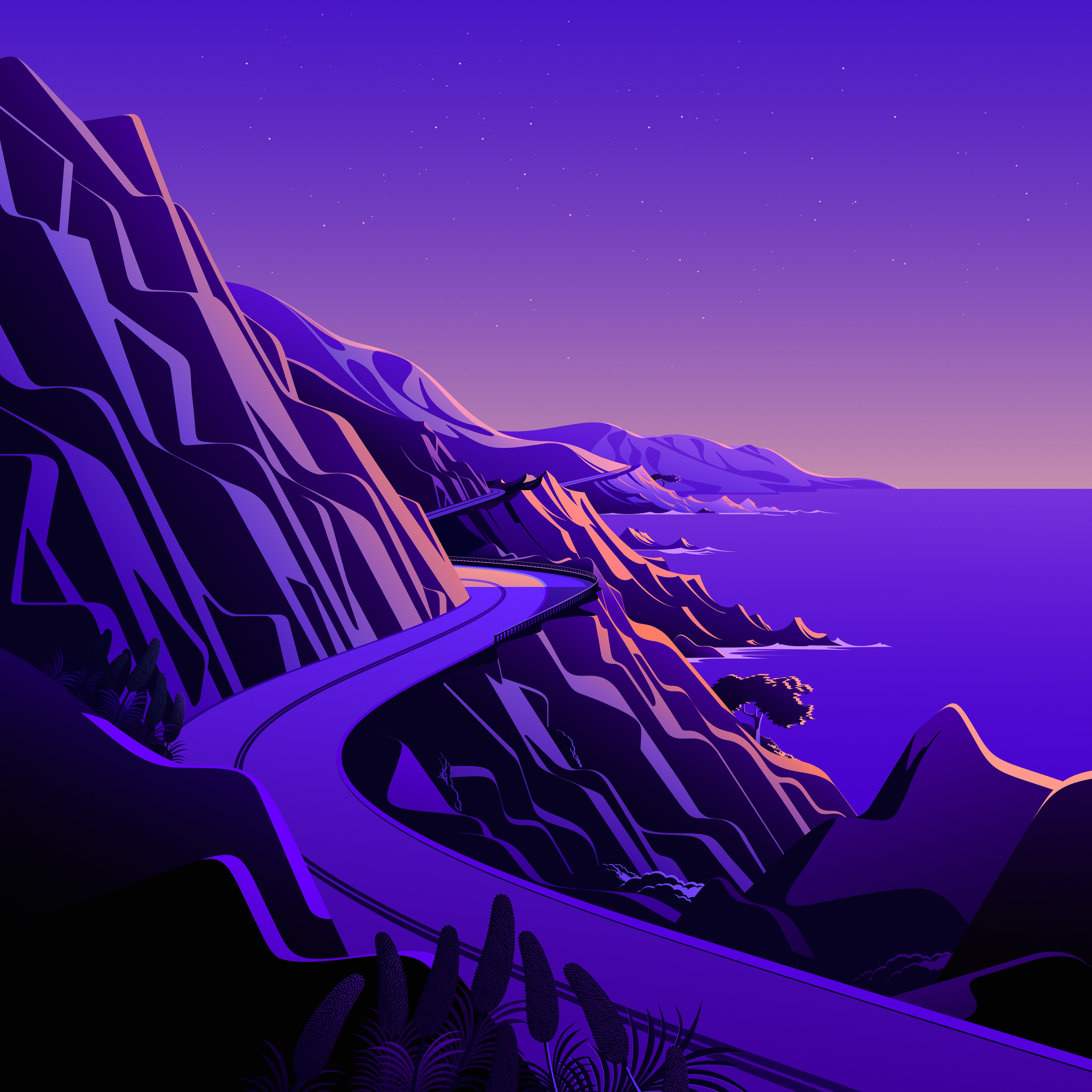 Big Sur, Mac OS X, OS X, 5K, Phone HD Wallpaper
