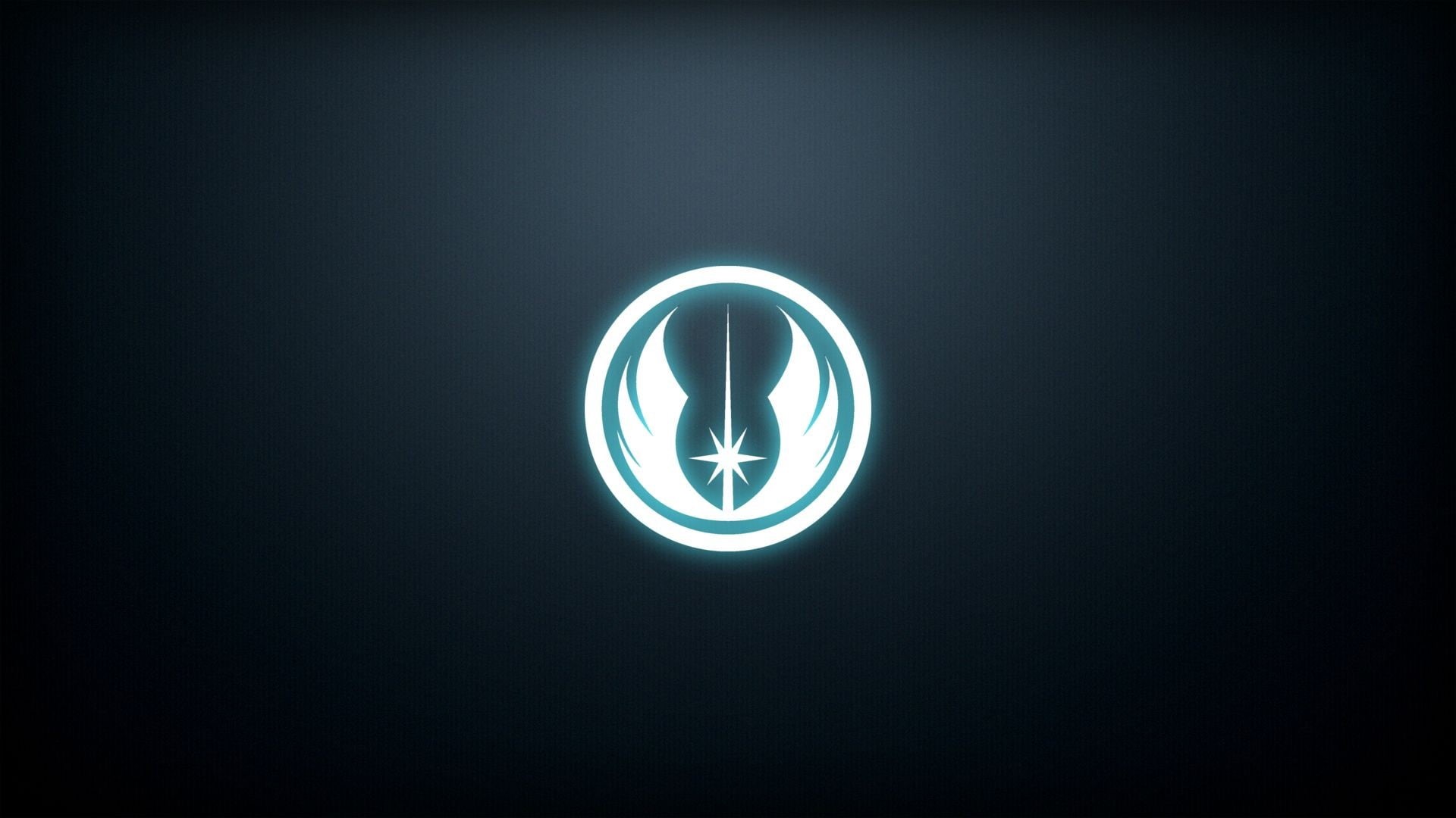 simple background, sign, technology, indoors, copy space, logo, illuminated, glowing, light, black, geometric shape, Jedi, gray, communication, shape, night, HD Wallpaper