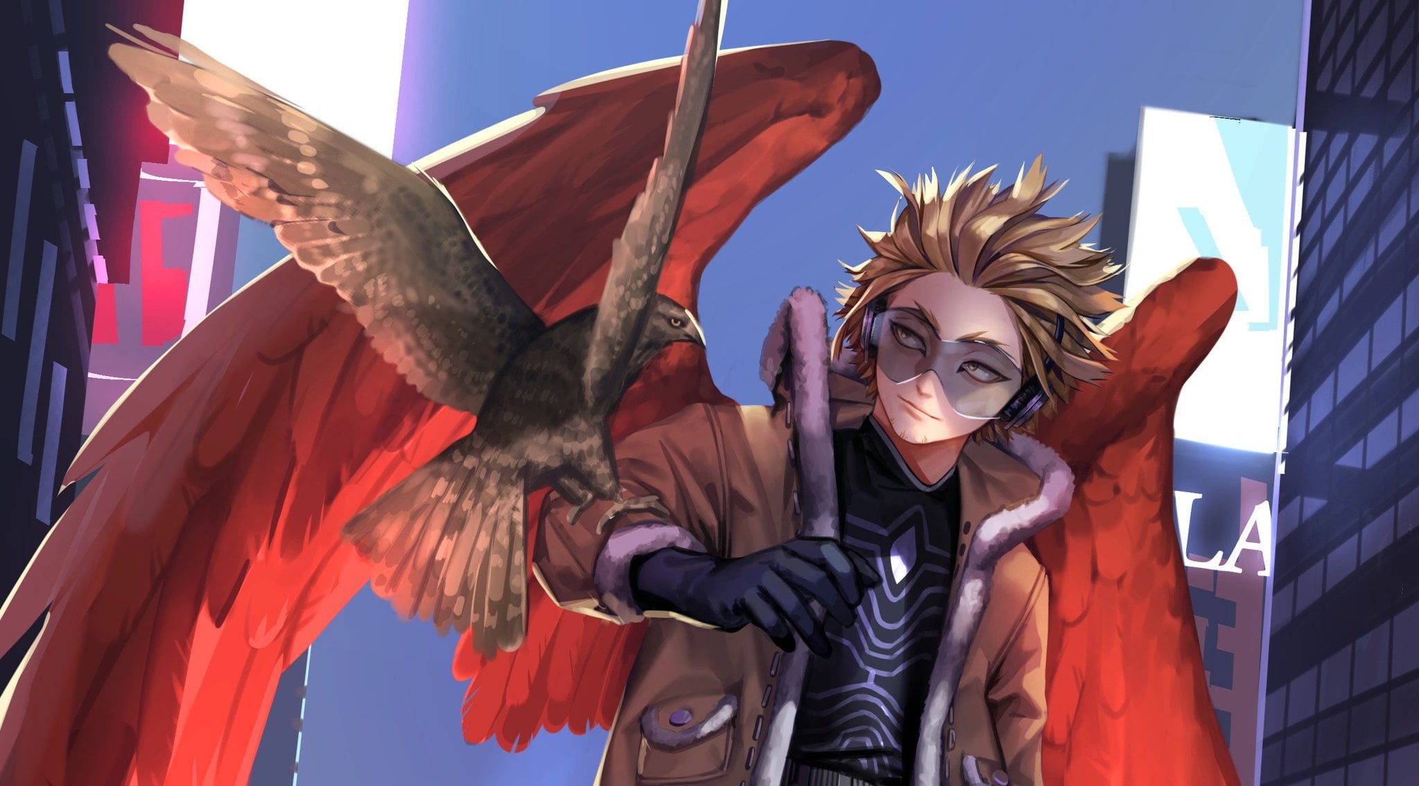 Anime, Hawks (Boku No Hero Academia), 1080P, My Hero Academia, HD Wallpaper