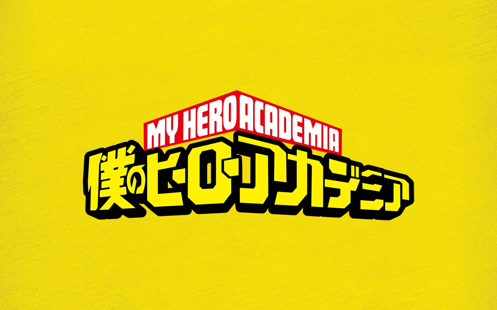 information, sign, green color, colored background, close-up, text, yellow background, My Hero Academia, Boku no Hero Academia, wall - building feature, HD Wallpaper