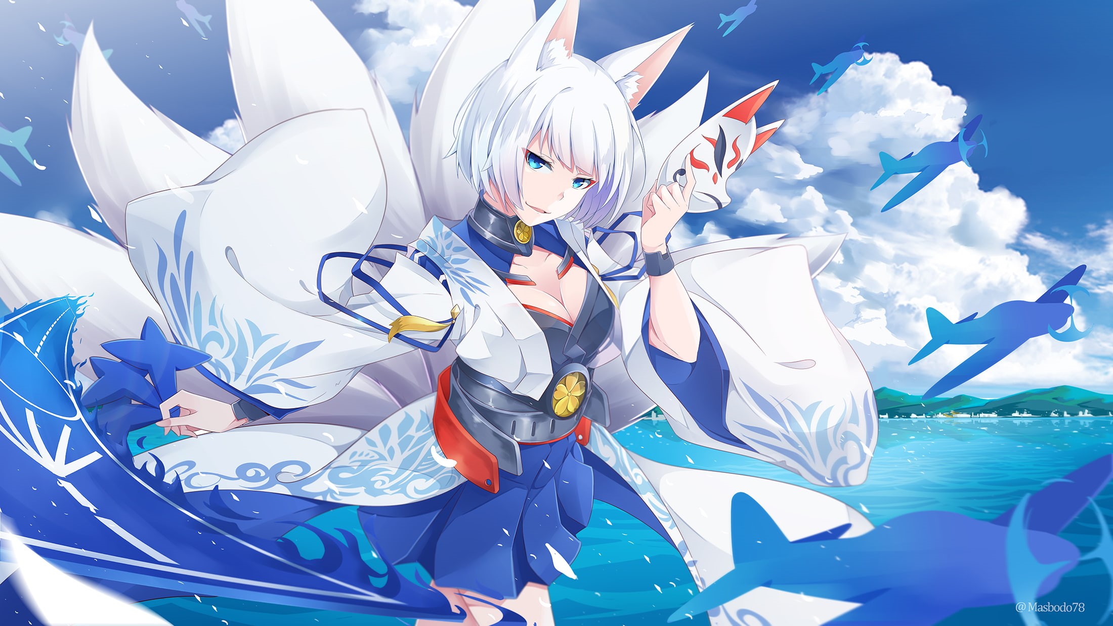 Azur Lane, Anime, 1080P, Kaga (Azur Lane), HD Wallpaper