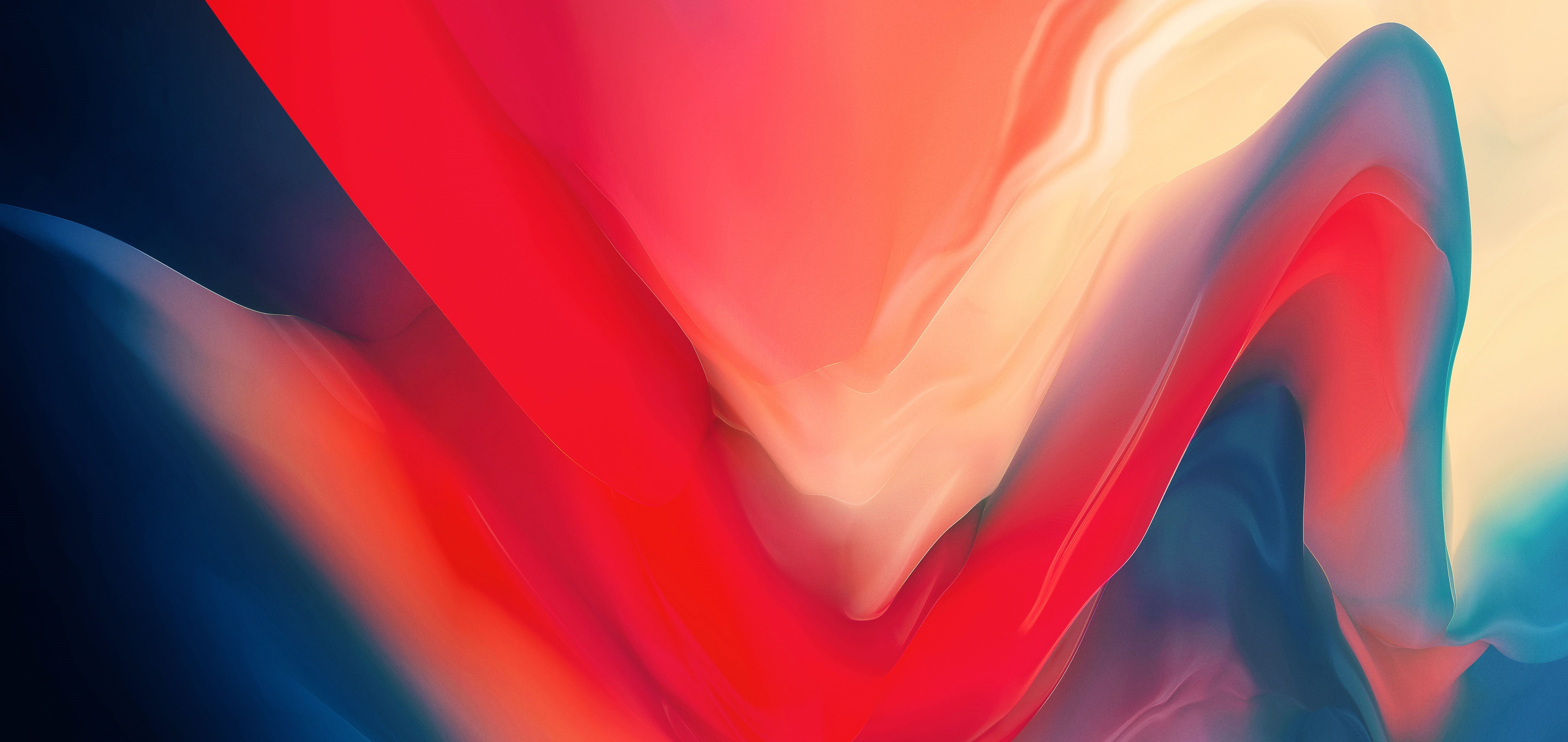 4K, Stock, Gradients, OnePlus 6, Colorful, 4K, HD Wallpaper