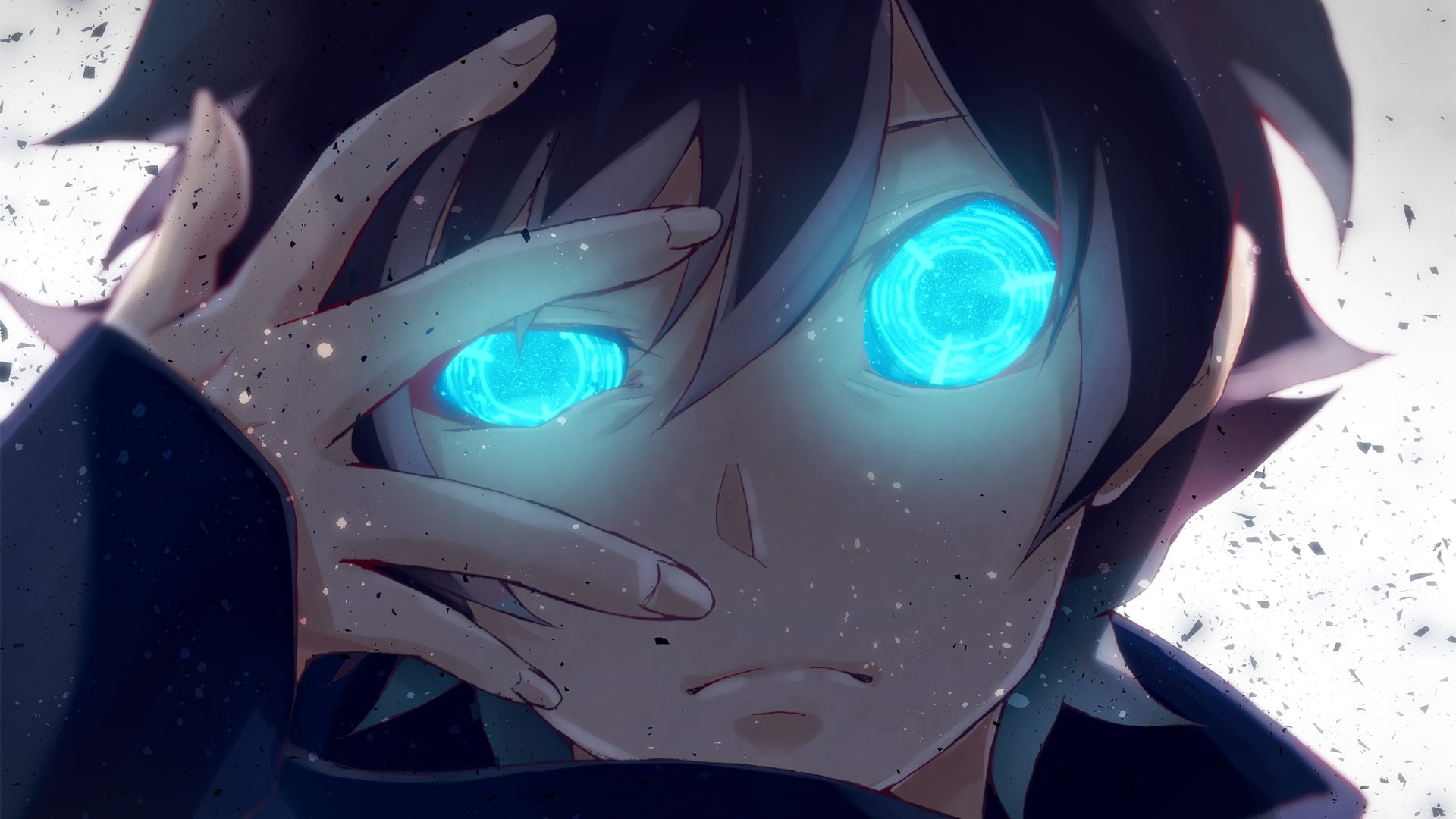 1080P, Leonardo Watch, Kekkai Sensen, blue eyes, face, HD Wallpaper