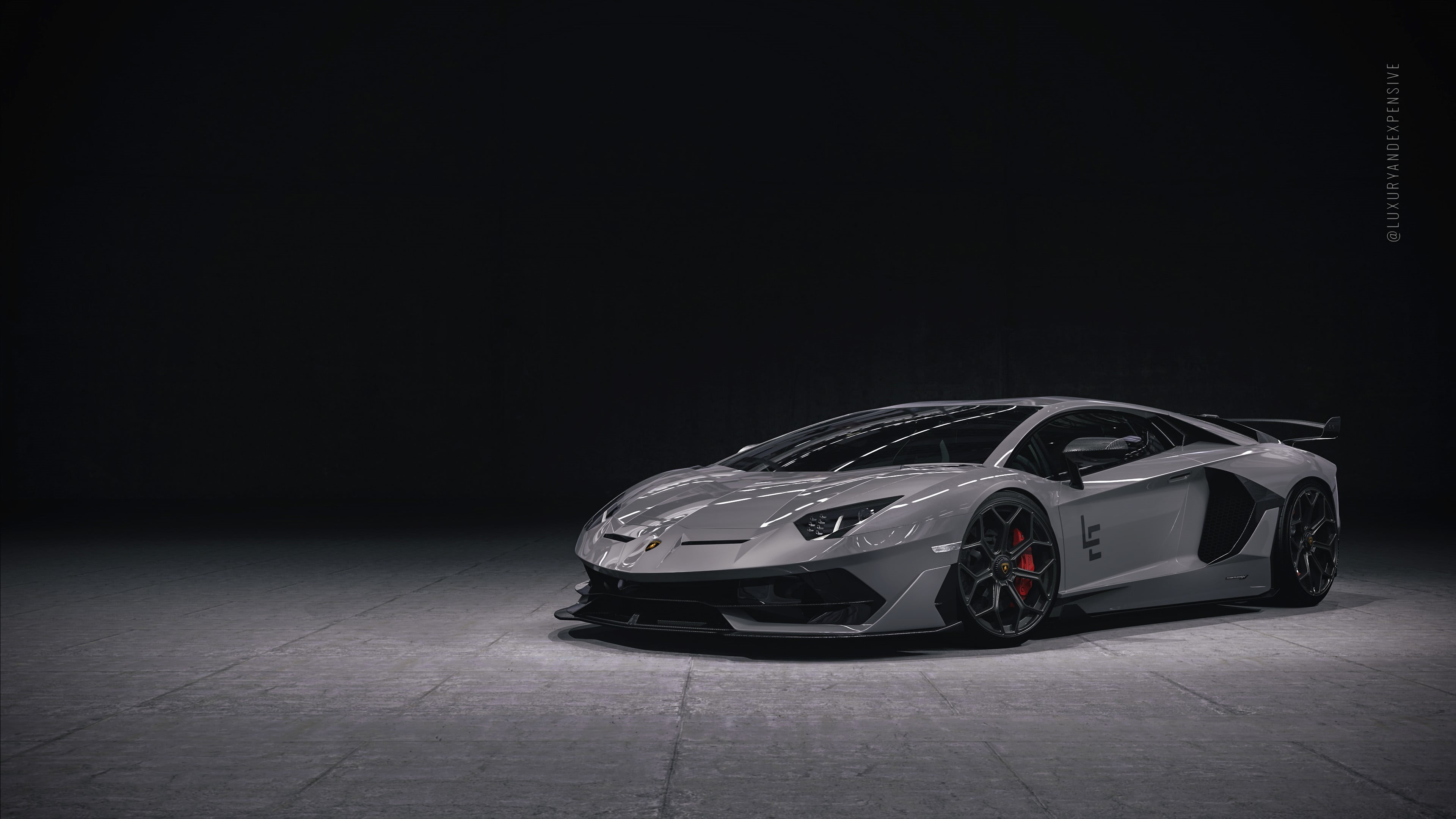Supercar, Lamborghini, 4K, Luxury Car, Lamborghini Aventador SVJ, HD Wallpaper