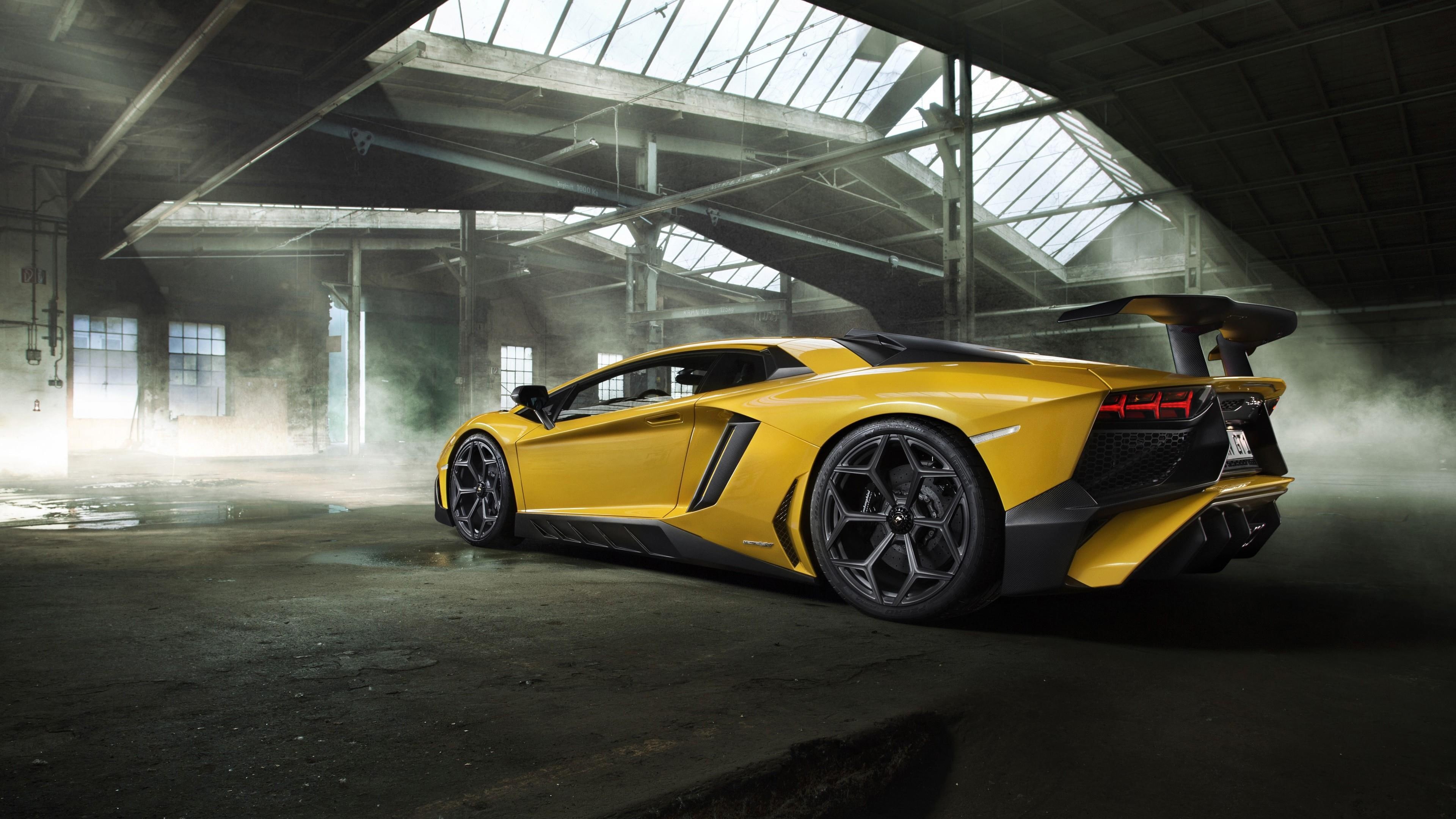 lamborghini aventador, lamborghini, 4K, superveloce, aventador, novitec, HD Wallpaper