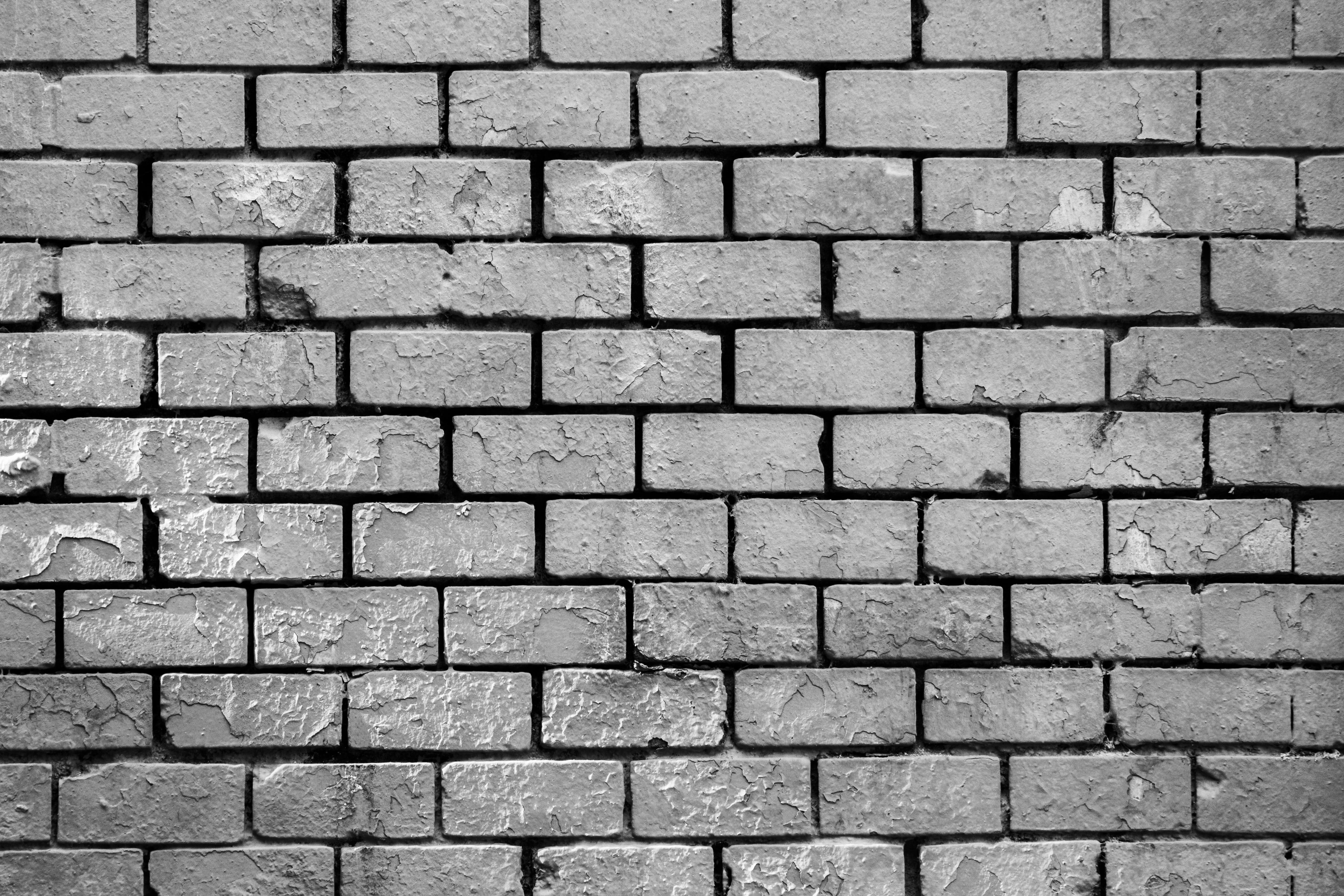 paving stone, union, berlin, no people, black and white, textured, urban, geometric shape, close-up, mural, texture, footpath, pattern, bricks, repetition, HD Wallpaper