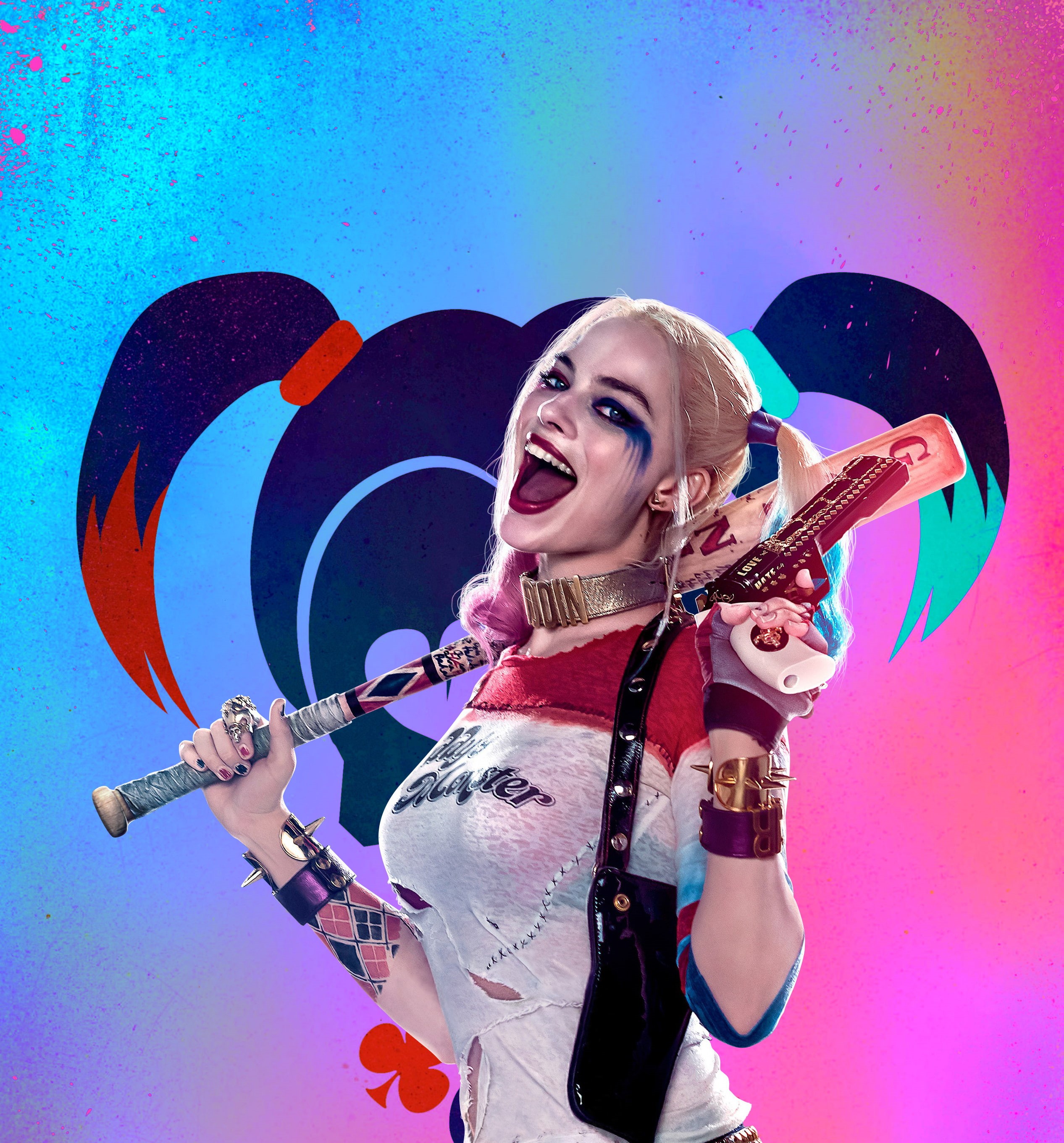 Harley Quinn, Suicide Squad, 2K, Phone HD Wallpaper