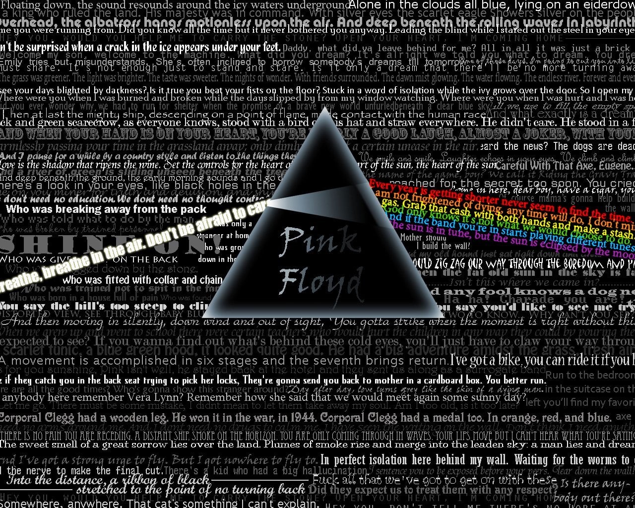 floyd, western script, Music, non-western script, information, logo, architecture, built structure, digital composite, full frame, pink, communication, HD Wallpaper