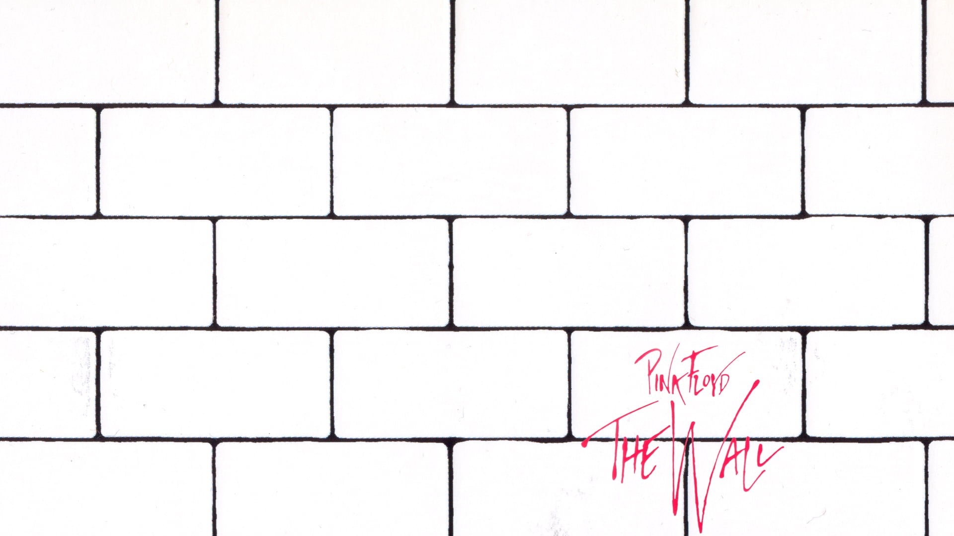 red, no People, concrete, day, pink floyd, communication, cement, text, wall - Building Feature, white color, pink, textured, western script, brick, outdoors, HD Wallpaper