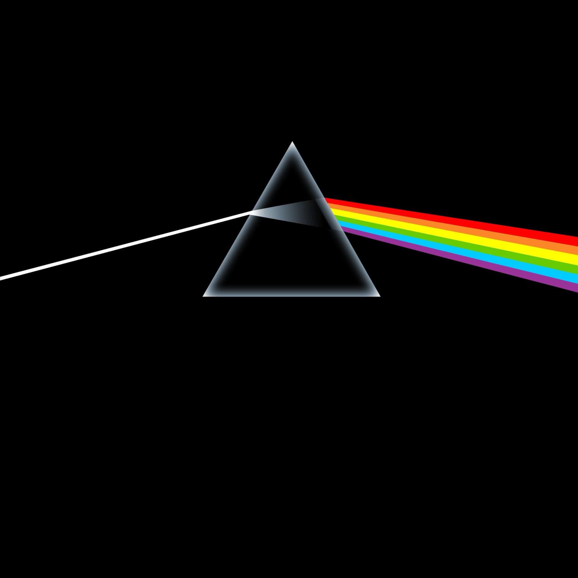 Band (Music), glowing, indoors, multi Colored, pattern, floyd, light - natural phenomenon, moon, Pink Floyd, striped, backgrounds, black Color, creativity, Phone HD Wallpaper