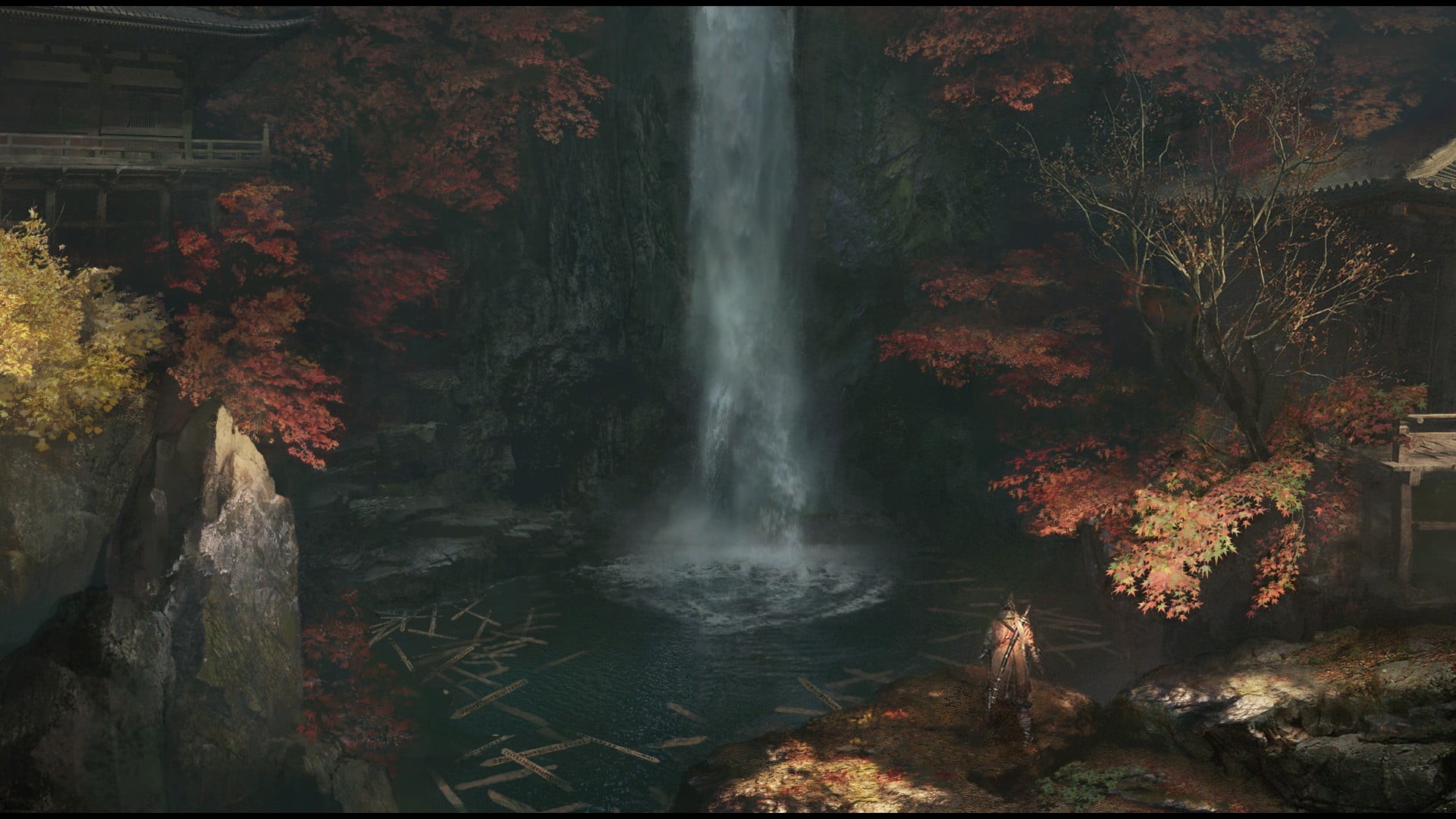 Video Game Art, 1080P, Sekiro: Shadows Die Twice, digital art, samurai, video games, HD Wallpaper