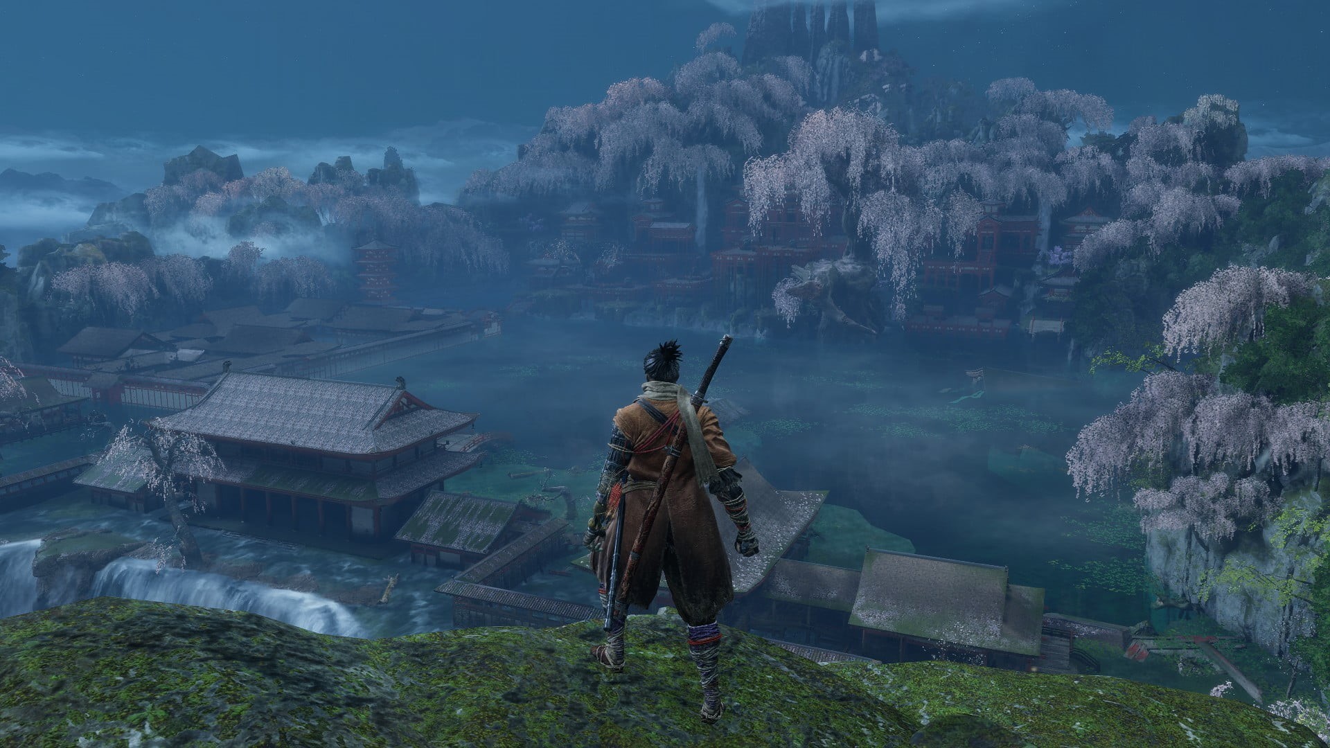 Sekiro: Shadows Die Twice, cherry blossom, 1080P, HD Wallpaper