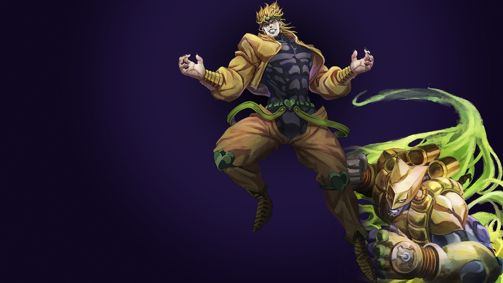 1080P, Anime, Jojos Bizarre Adventure, Dio Brando, HD Wallpaper