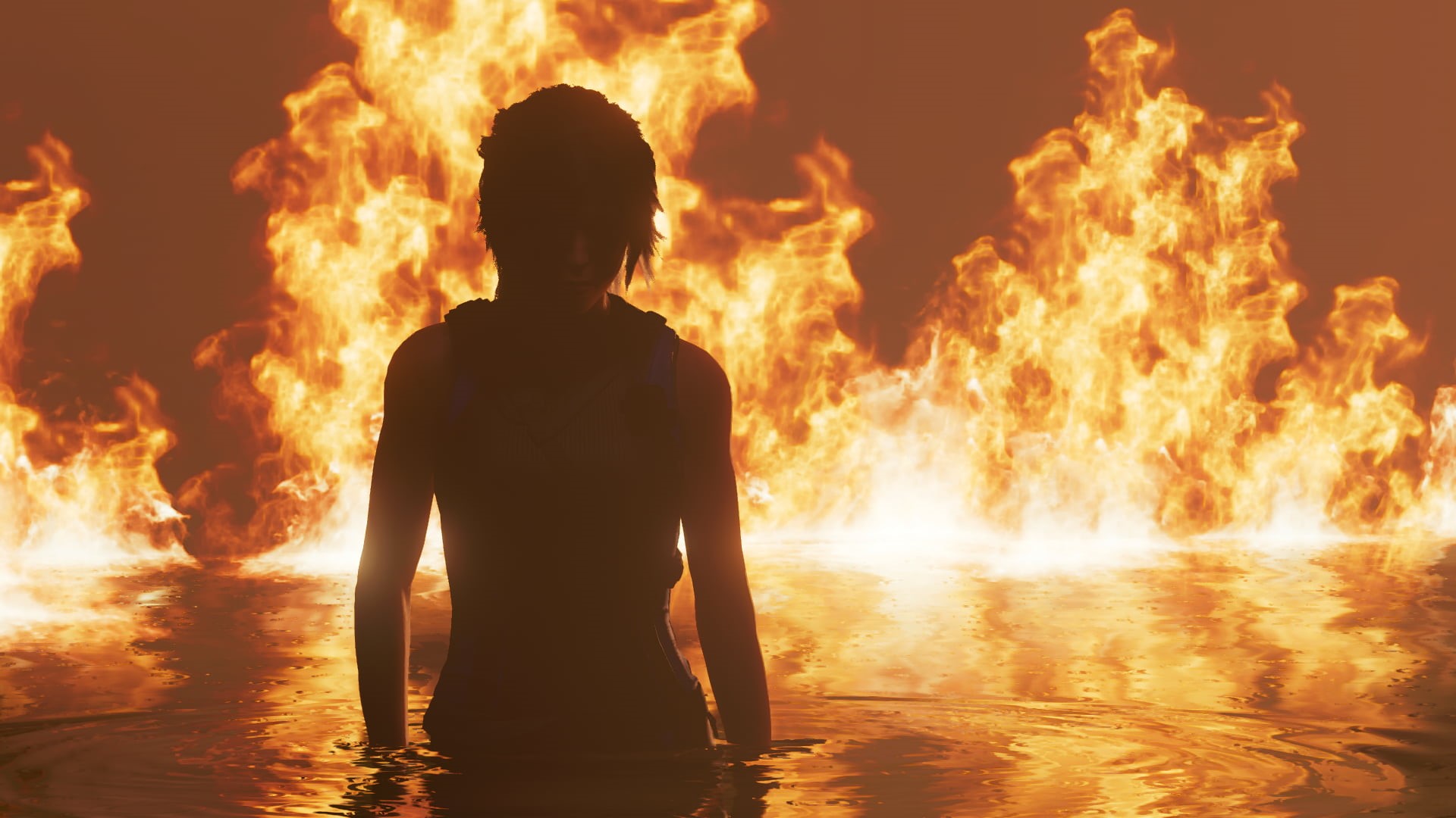 1080P, Shadow of the Tomb Raider, fire, Tomb Raider, Lara Croft, HD Wallpaper