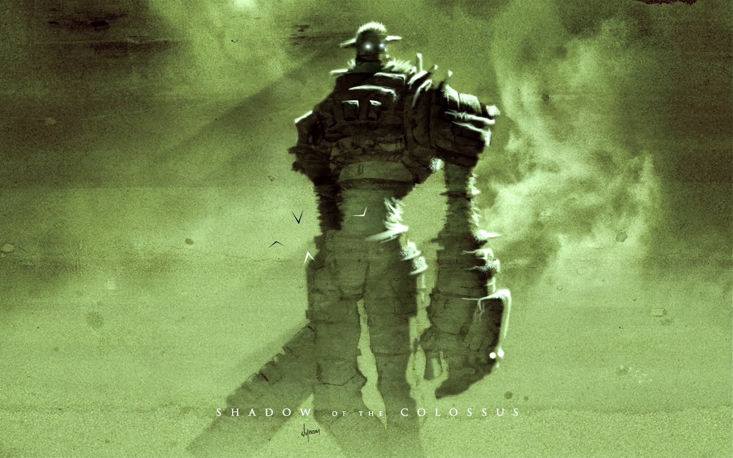 Shadow of the Colossus, 720P, old, fantasy art, artwork, Fumito Ueda, human representation, built structure, wall - building feature, architecture, water, HD Wallpaper