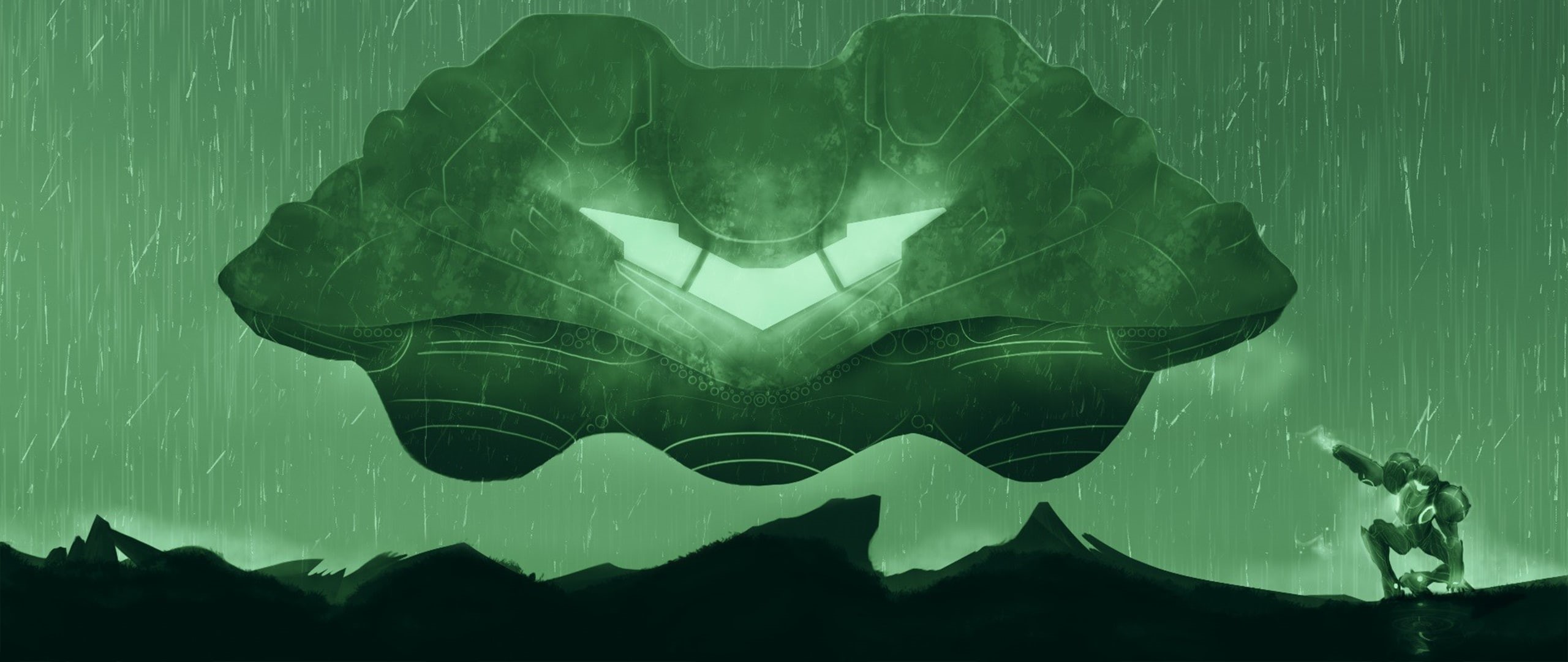 2K, Metroid, video games, ultra-wide, Super Metroid, HD Wallpaper